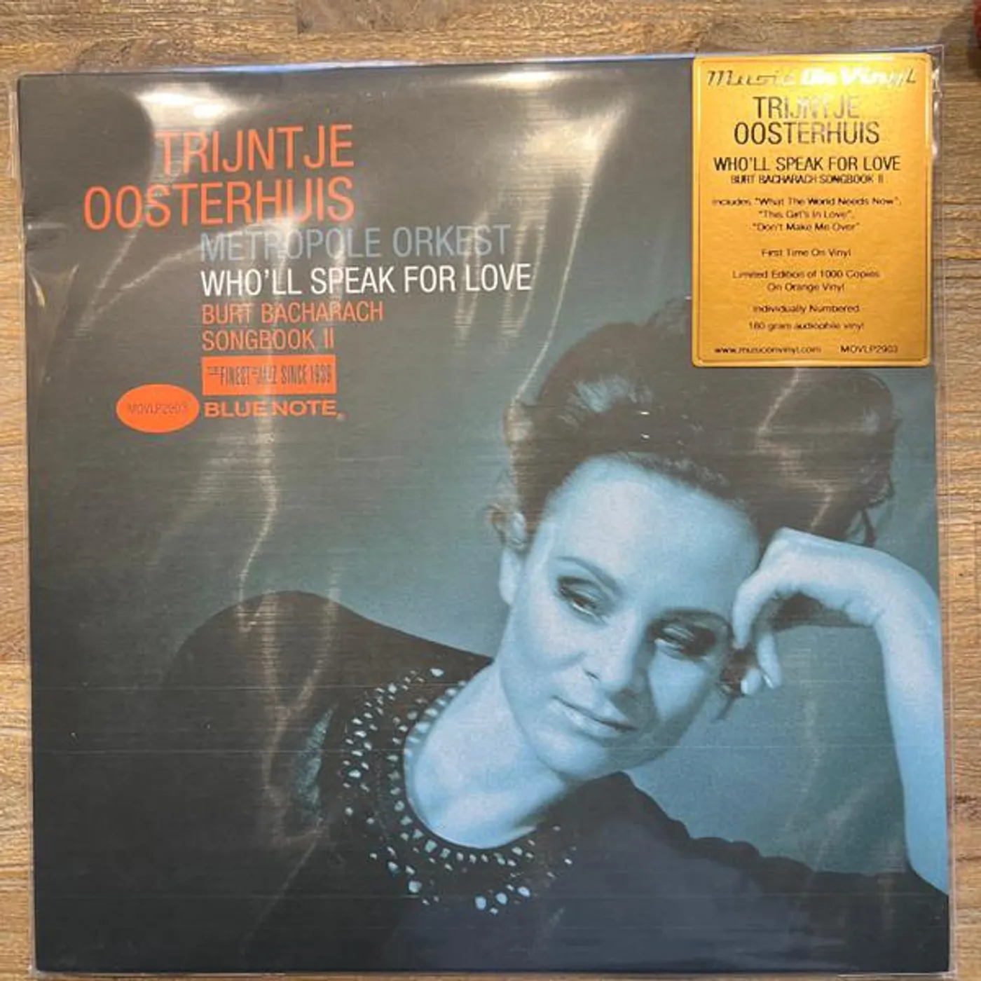 Trijntje Oosterhuis & Metropole Orkest WHO'LL SPEAK FOR LOVE (BURT BACHARACH SONGBOOK II) (LIMITED/ORANGE VINYL/180G/INSERT/IMPORT) Vinyl Record