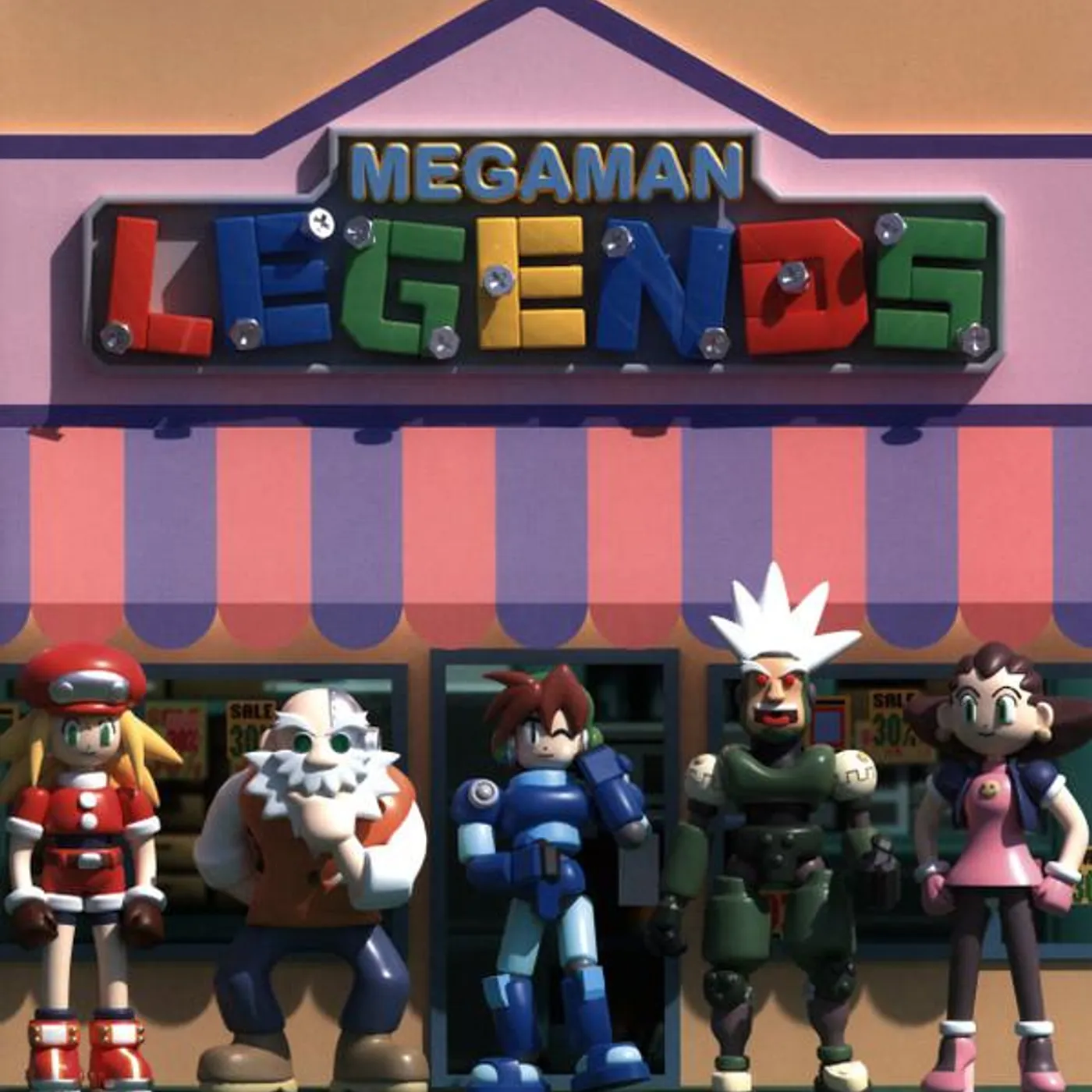Capcom Sound Team MEGA MAN LEGENDS Original Soundtrack (CLEAR VINYL/2LP) Vinyl Record