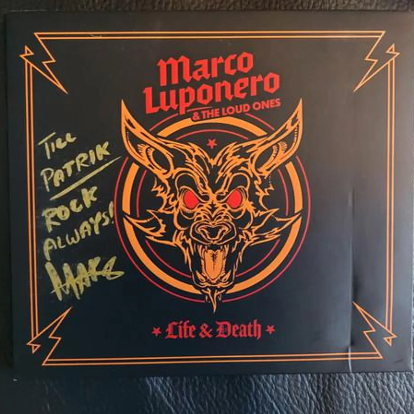 Marco Luponero & The Loud Ones LIFE & DEATH CD