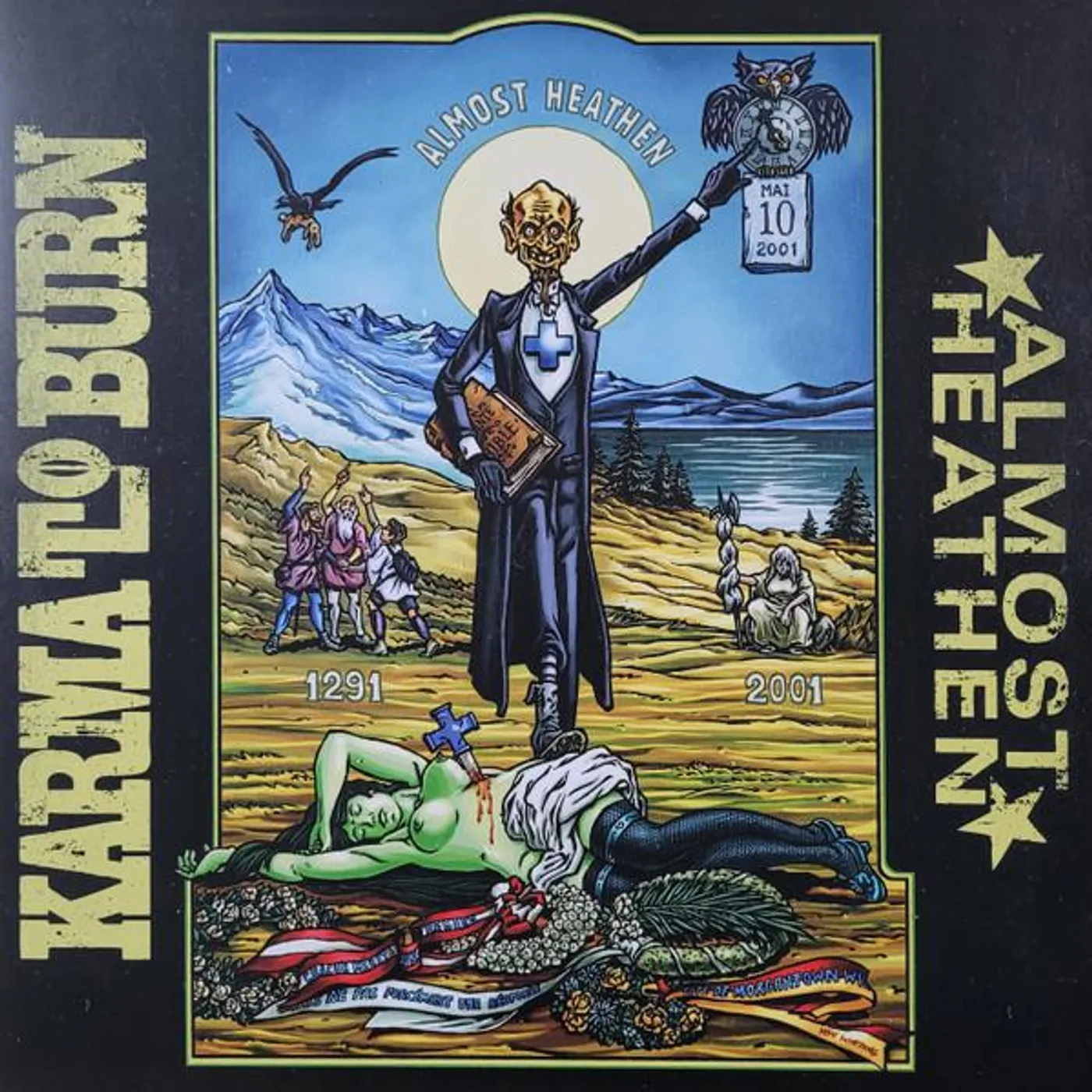 Karma To Burn Almost Heathen Vinyl Record