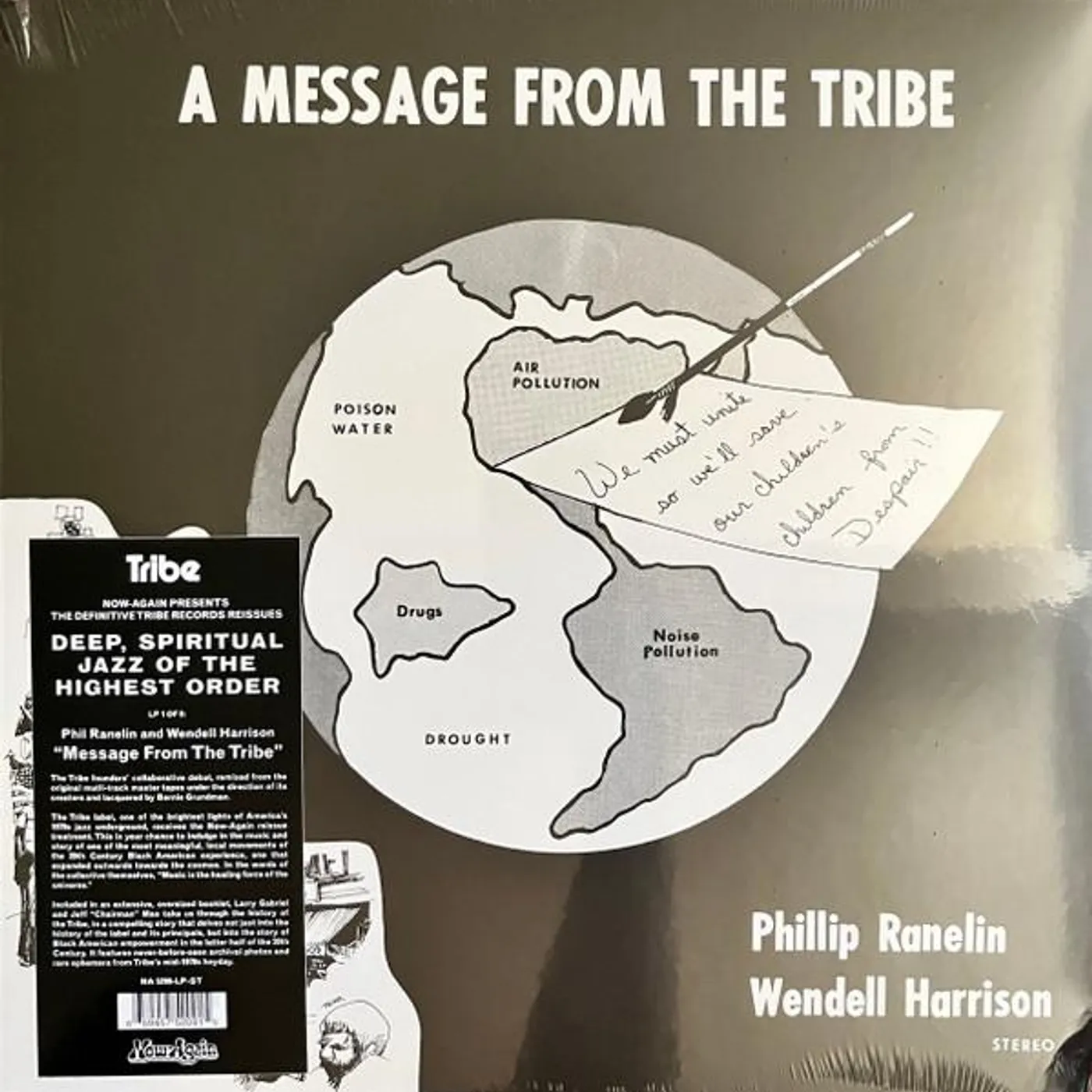 Phil Ranelin & Wendell Harrison MESSAGE FROM THE TRIBE Vinyl Record