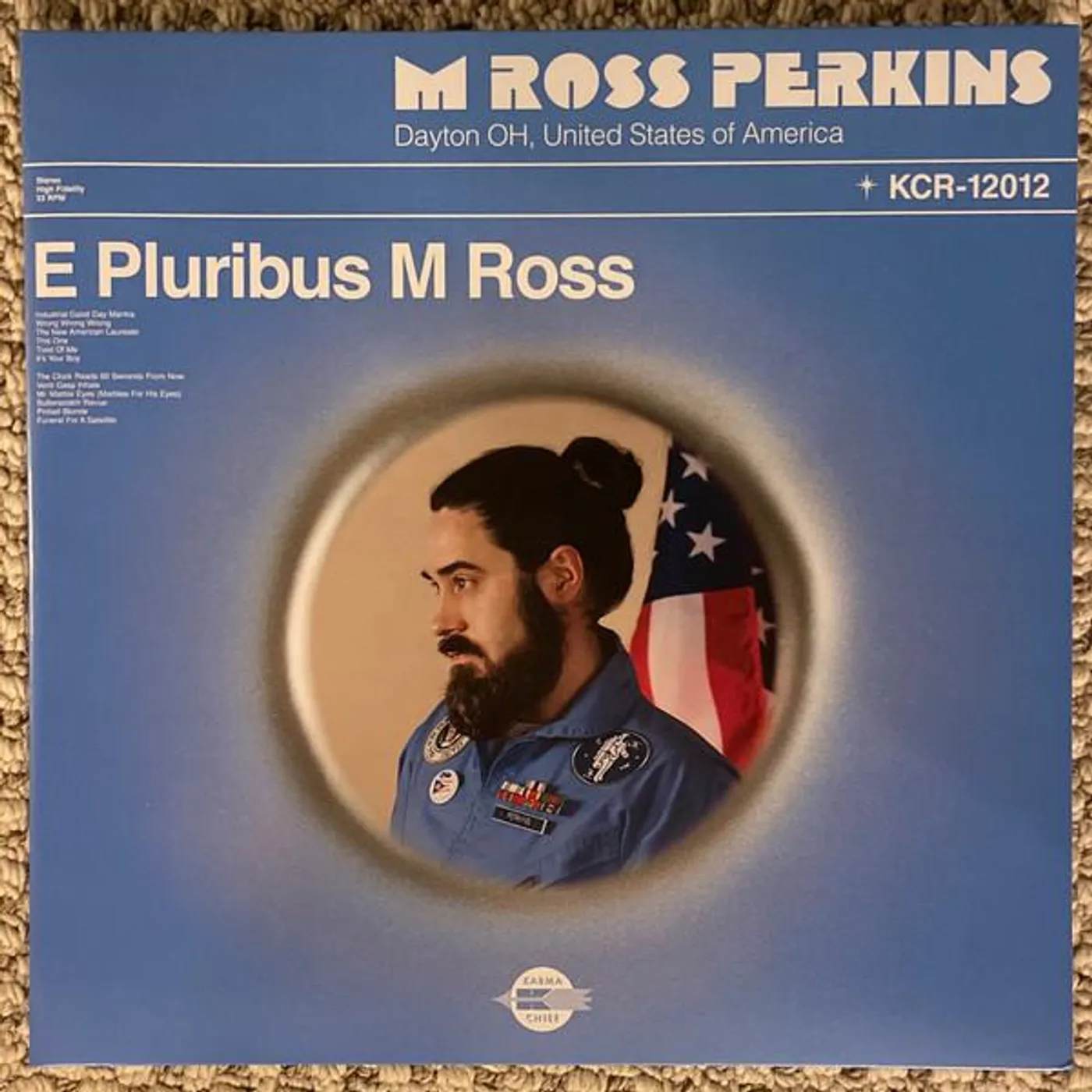 M Ross Perkins E PLURIBUS M ROSS (CLEAR VINYL) (I) Vinyl Record