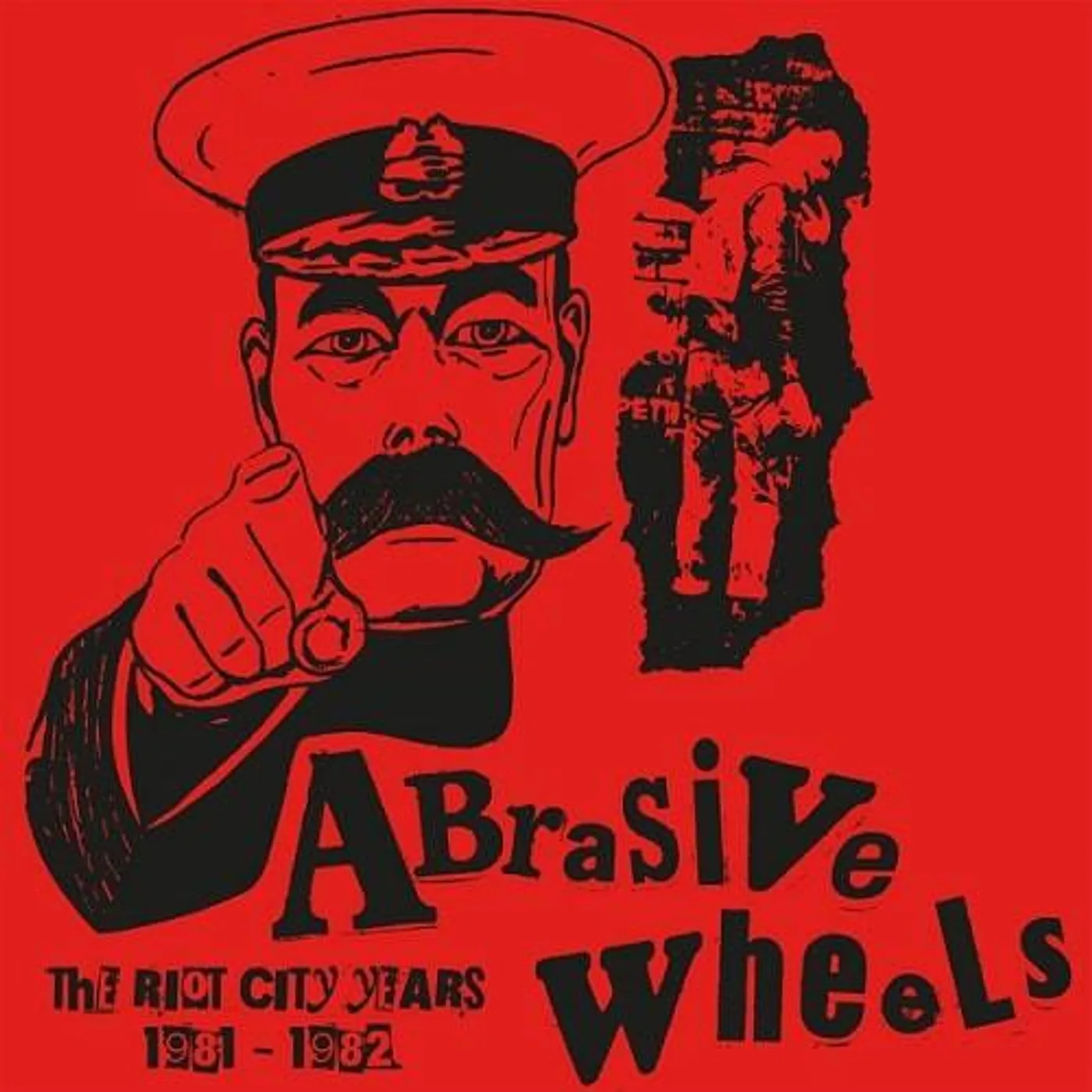 Abrasive Wheels RIOT CITY YEARS 1981-1982 Vinyl Record