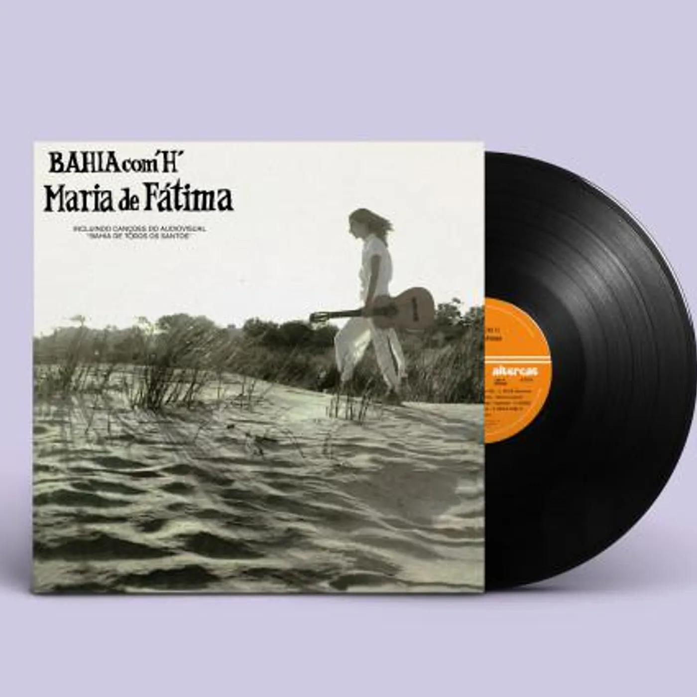 Maria De Fatima BAHIA COM 'H' (BOOKLET W/ PREVIOUSLY UNSEEN PICTURES & LINER NOTES BY PRODUCER ARNALDO DE SOUTEIRO) Vinyl Record