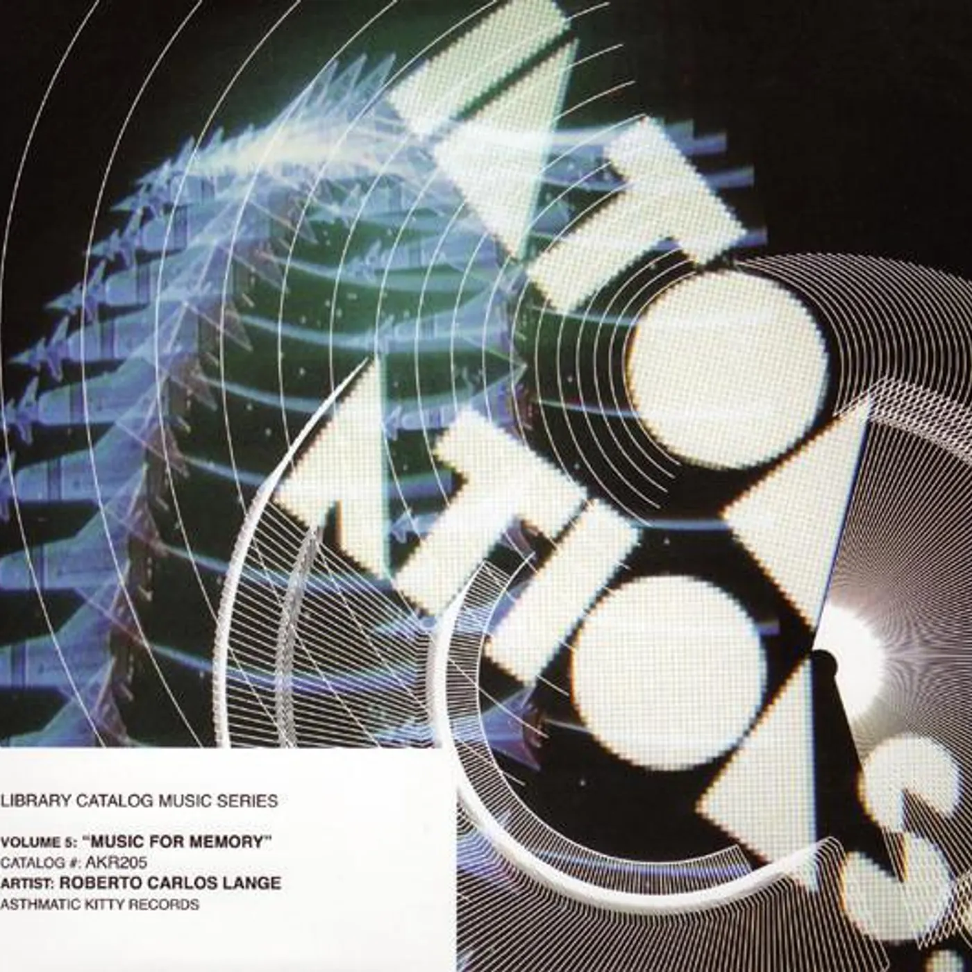 Roberto Carlos Lange LIBRARY CATALOG MUSIC SERIES: MUSIC FOR MEMORY CD