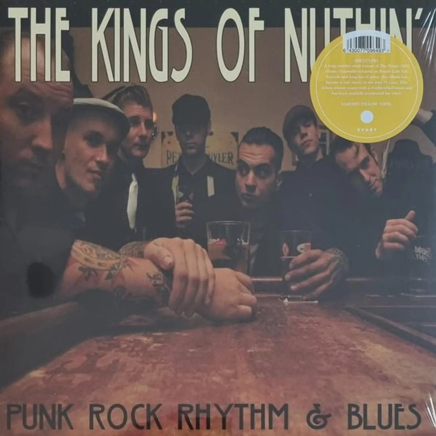 The Kings Of Nuthin' PUNK ROCK RHYTHM & BLUES (YELLOW VINYL) Vinyl Record