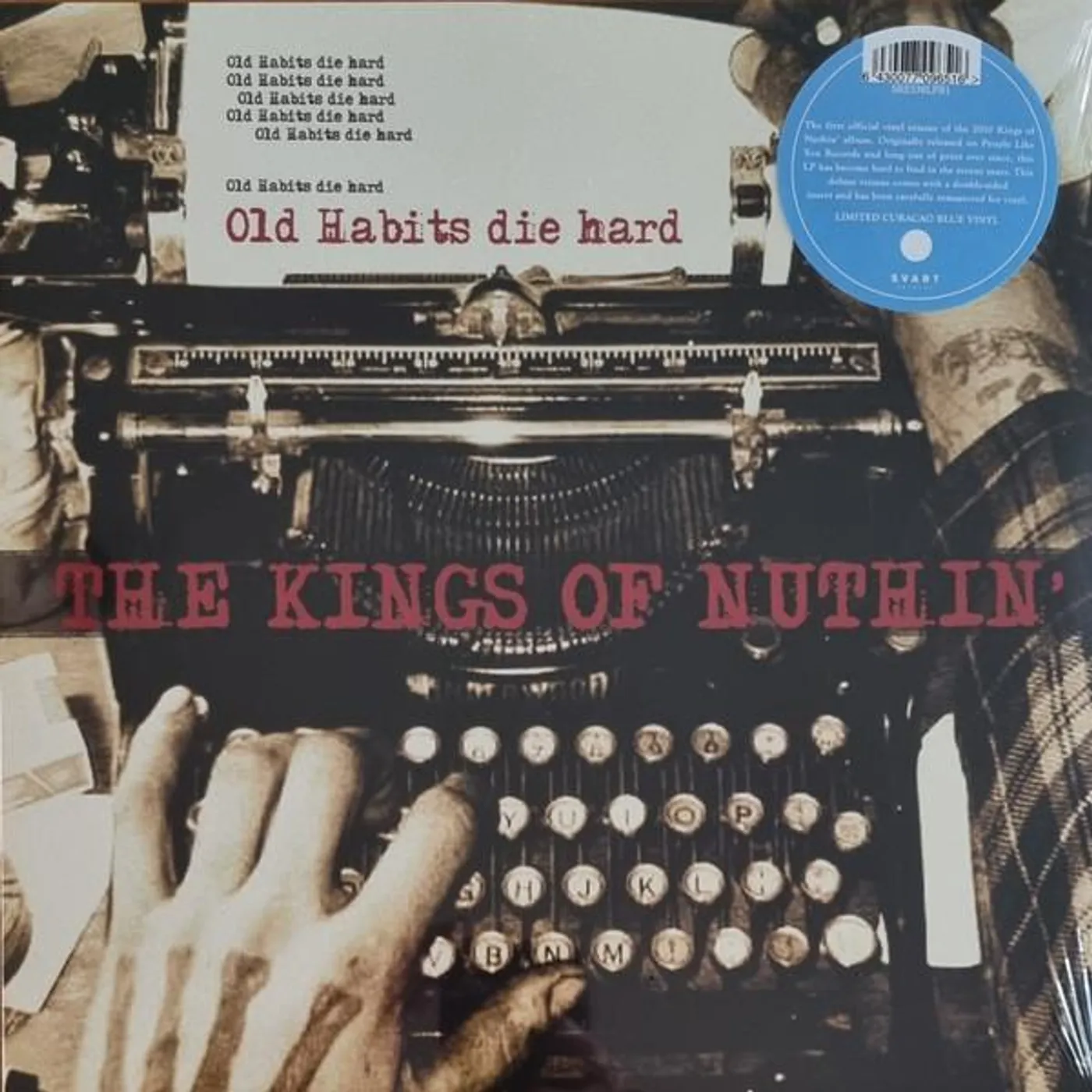 The Kings Of Nuthin' OLD HABITS DIE HARD (RED VINYL) Vinyl Record