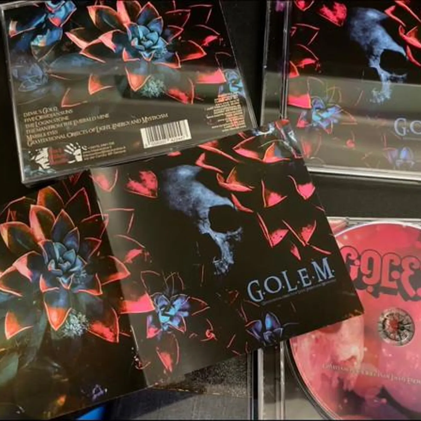 G.O.L.E.M. GRAVITATIONAL OBJECTS OF LIGHT ENERGY & MYSTICISM CD