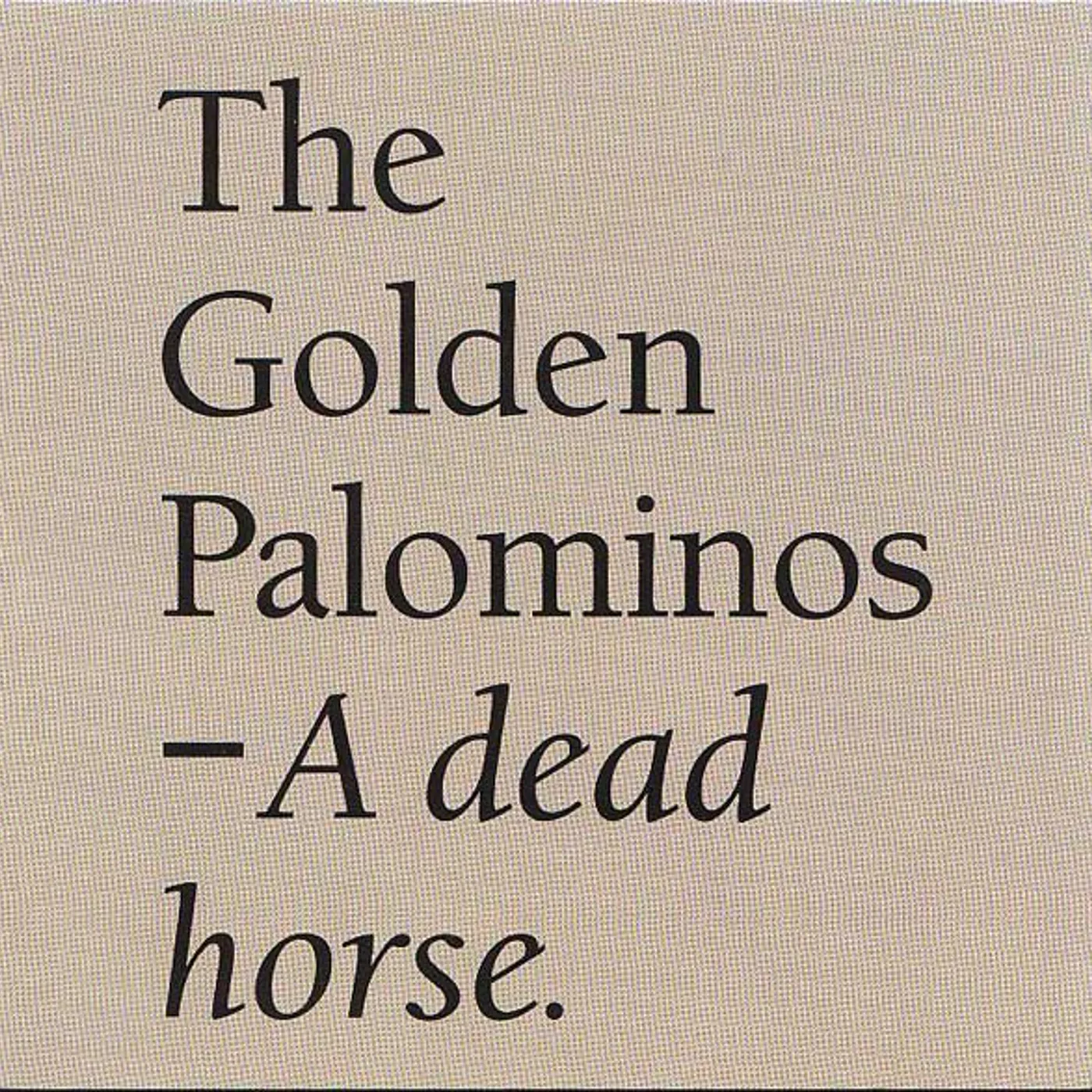 The Golden Palominos DEAD HORSE CD