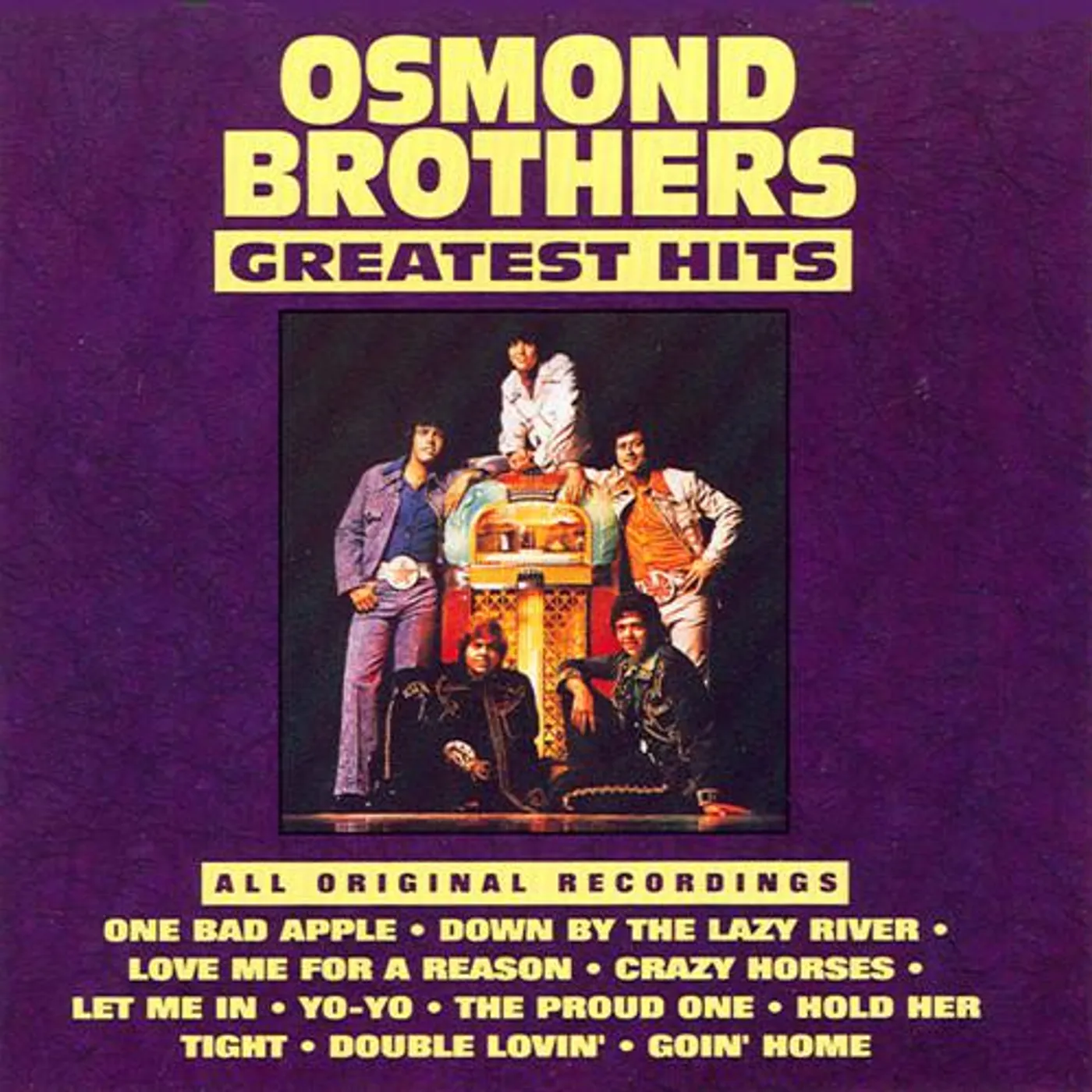 The Osmond Brothers GREATEST HITS CD