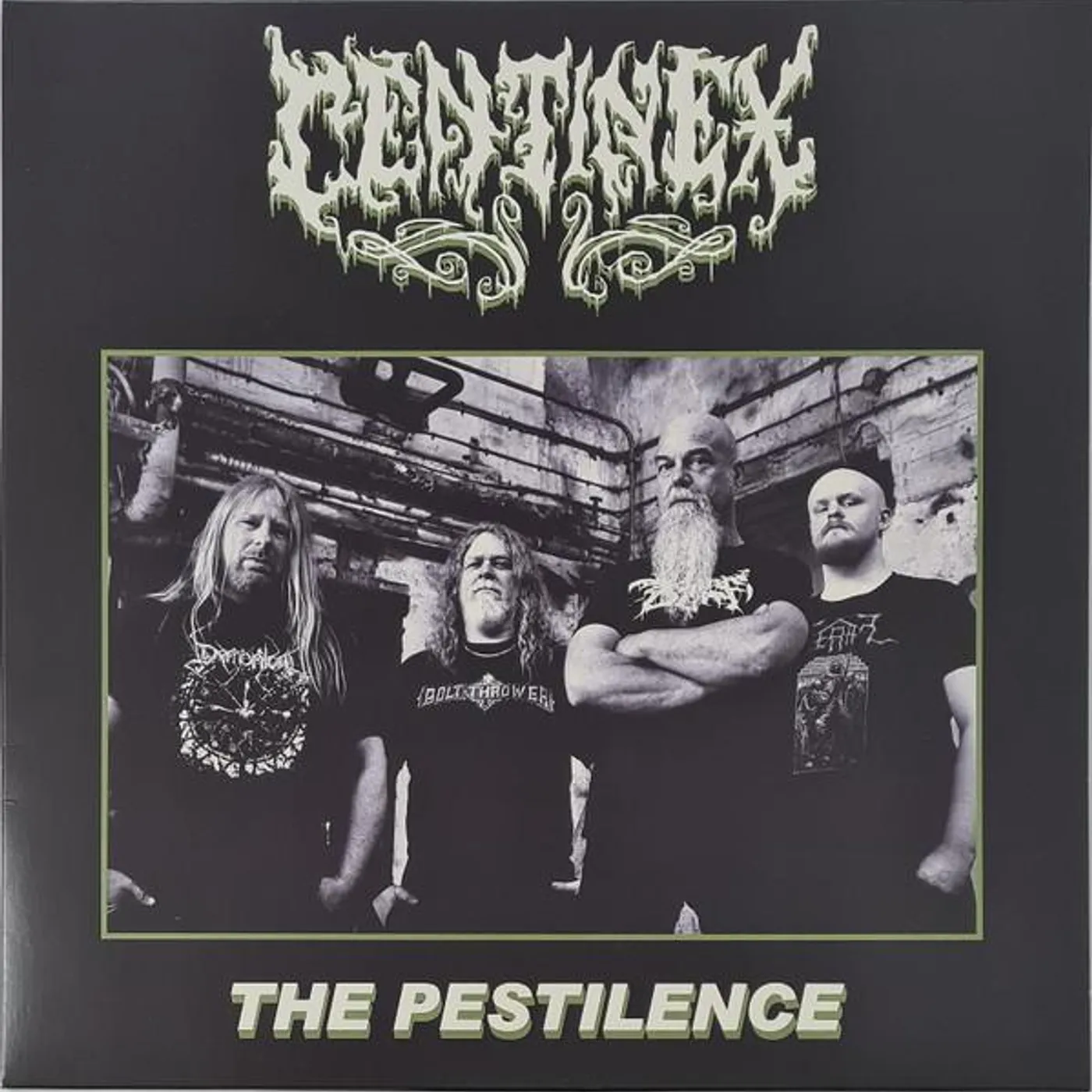 Centinex Pestilence (Green) Vinyl Record