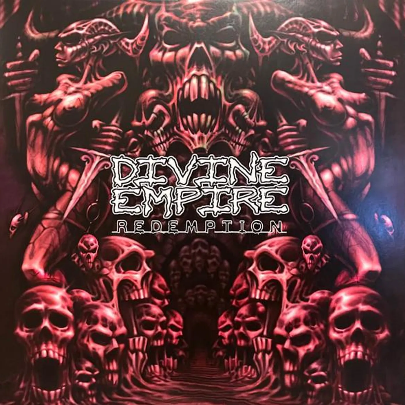 Divine Empire REDEMPTION (OXBLOOD & BONE SWIRL VINYL) Vinyl Record