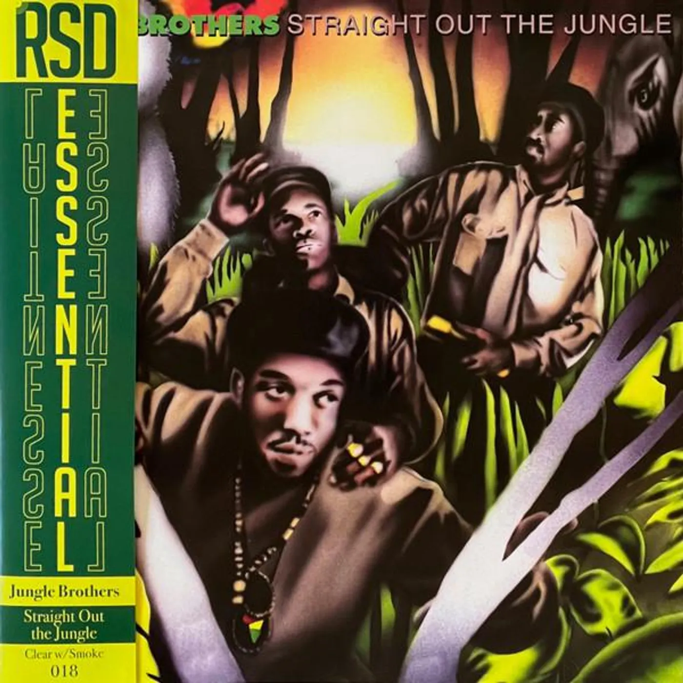 Jungle Brothers Straight Out The Jungle Vinyl Record