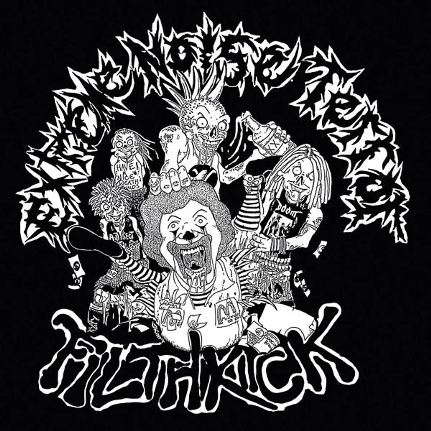 Extreme Noise Terror / Filthkick IN IT FOR LIFE CD