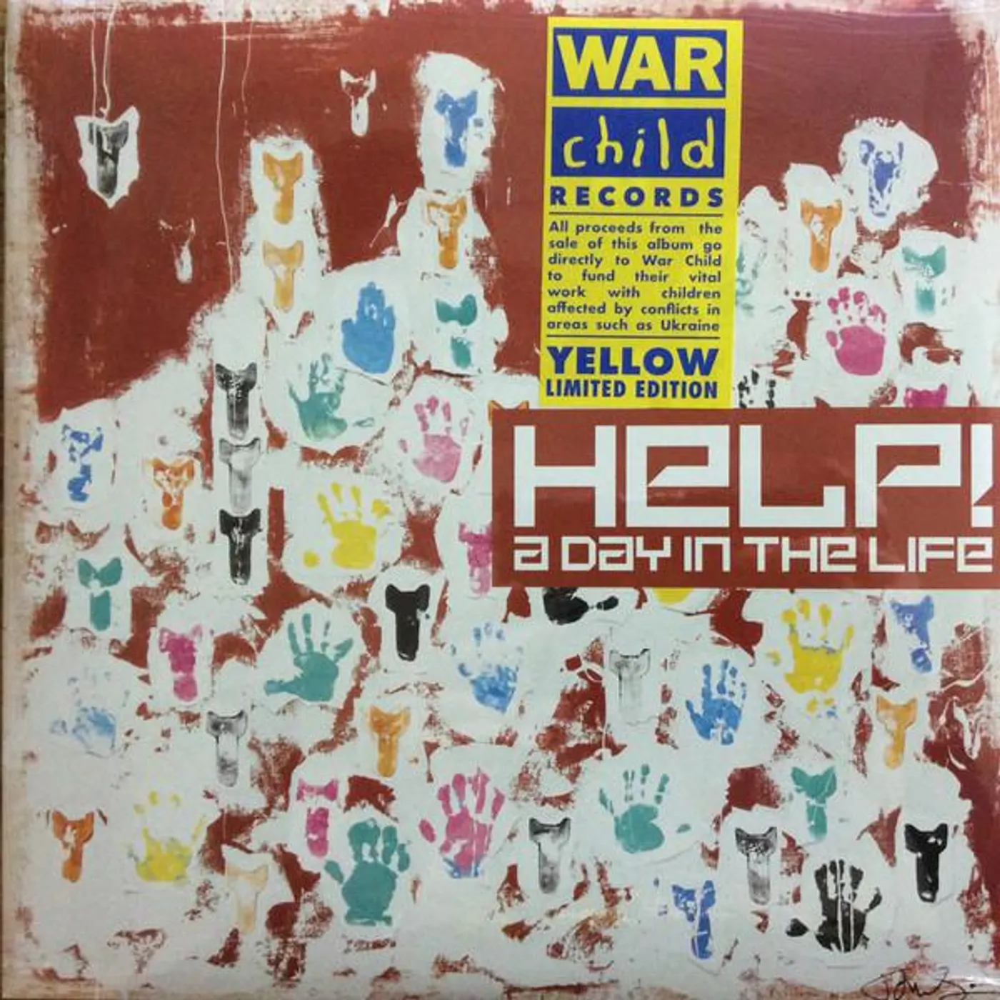 Various Artists  Help: A Day In The Life (Limited/Yellow Vinyl/2LP) Vinyl Record