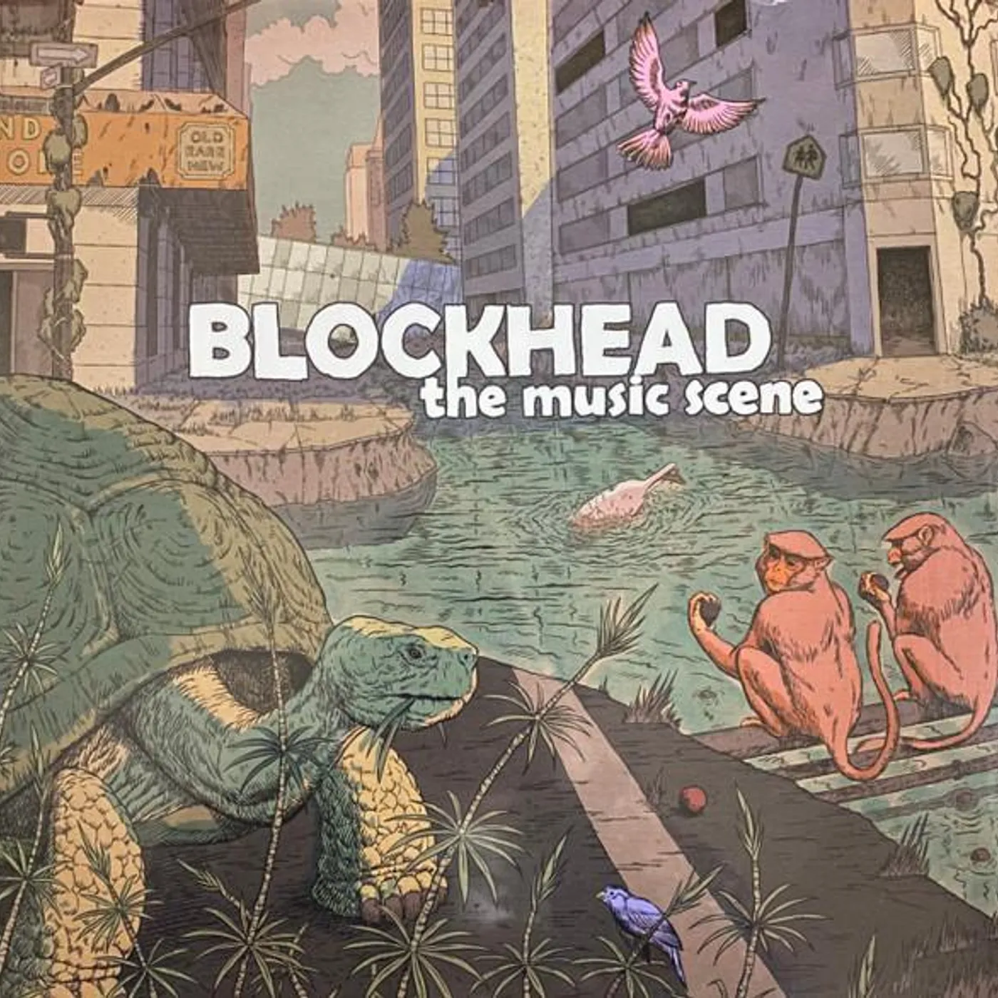 Blockhead Music Scene (Opaque Teal  Vinyl Record /180g)
