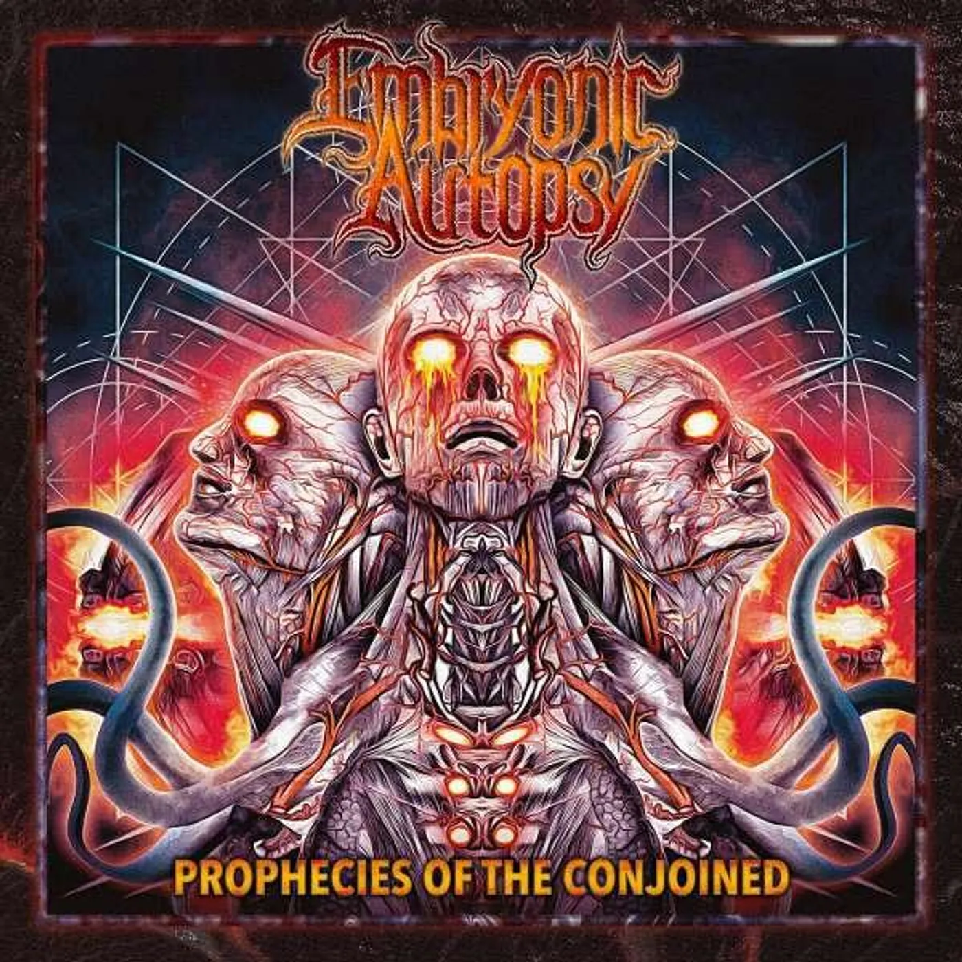 Embryonic Autopsy Prophecies Of The Conjoined (Red) Vinyl Record