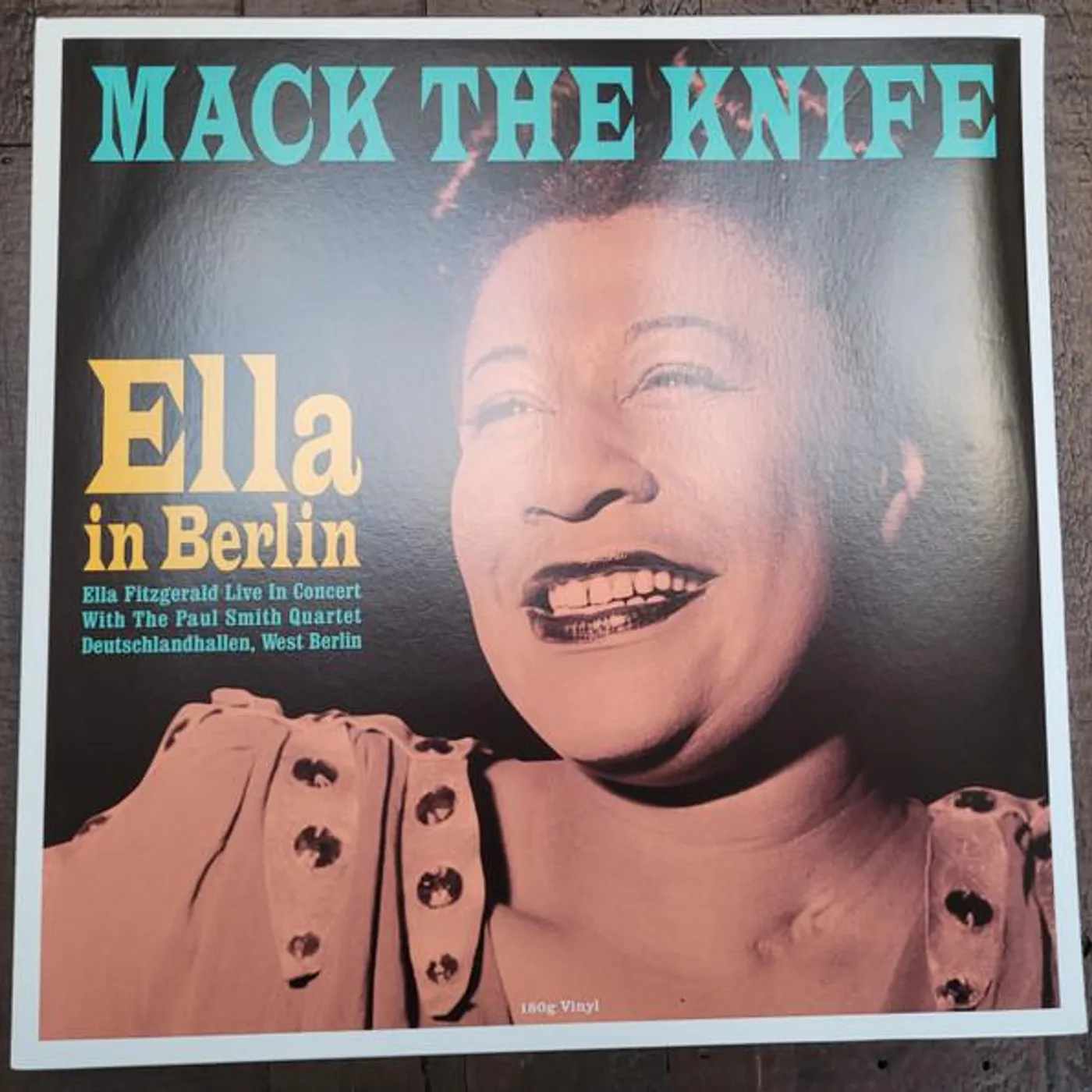 Ella Fitzgerald MACK THE KNIFE - ELLA IN BERLIN (180G) Vinyl Record