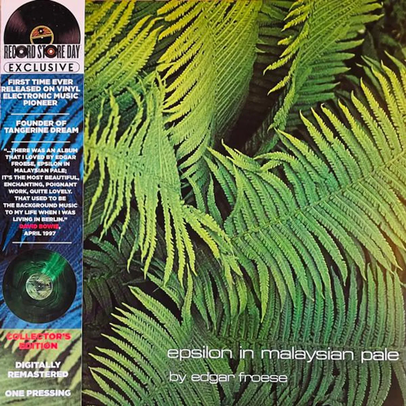 Edgar Froese EPSILON IN MALAYSIAN PALE (RSD) Vinyl Record