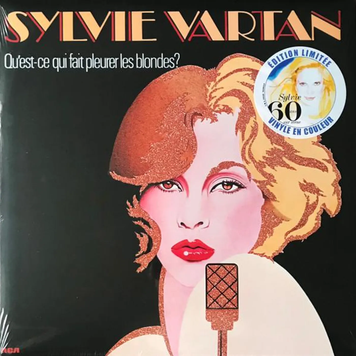 Sylvie Vartan QUEST-CE QUI FAIT PLEURER LES BLONDES Vinyl Record
