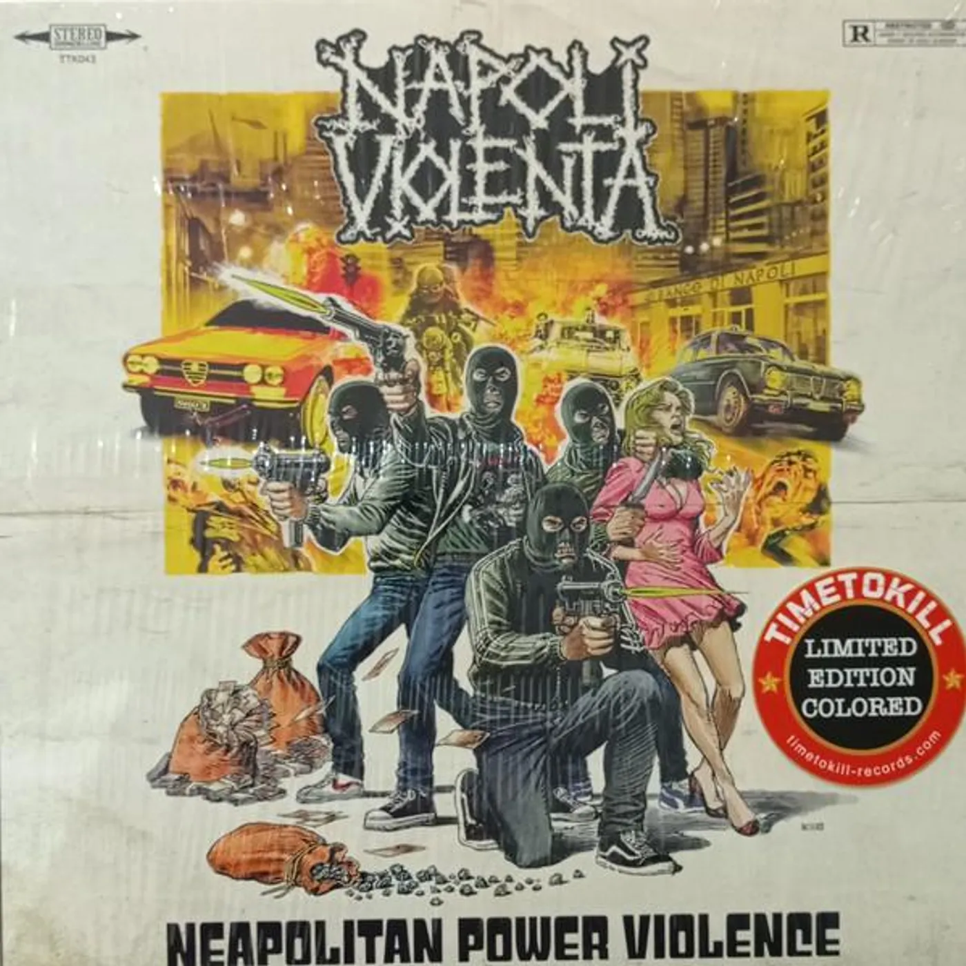 Napoli Violenta Neapolitan Power Violence Vinyl Record