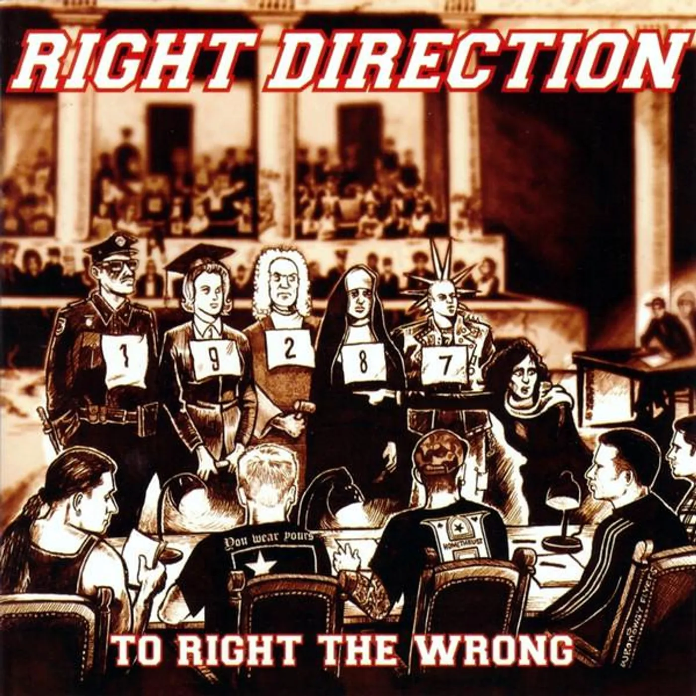 Right Direction To Right The Wrong Vinyl Record