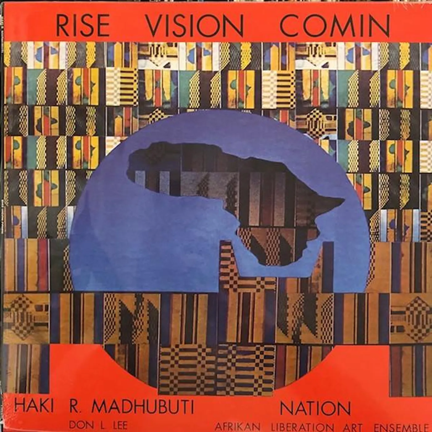 Haki R. Madhubuti RISE VISION COMIN Vinyl Record