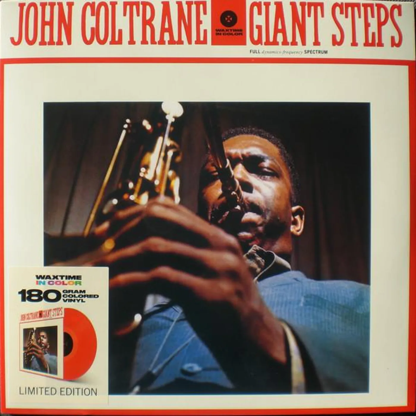 John Coltrane GIANT STEPS (RED VINYL) Vinyl Record