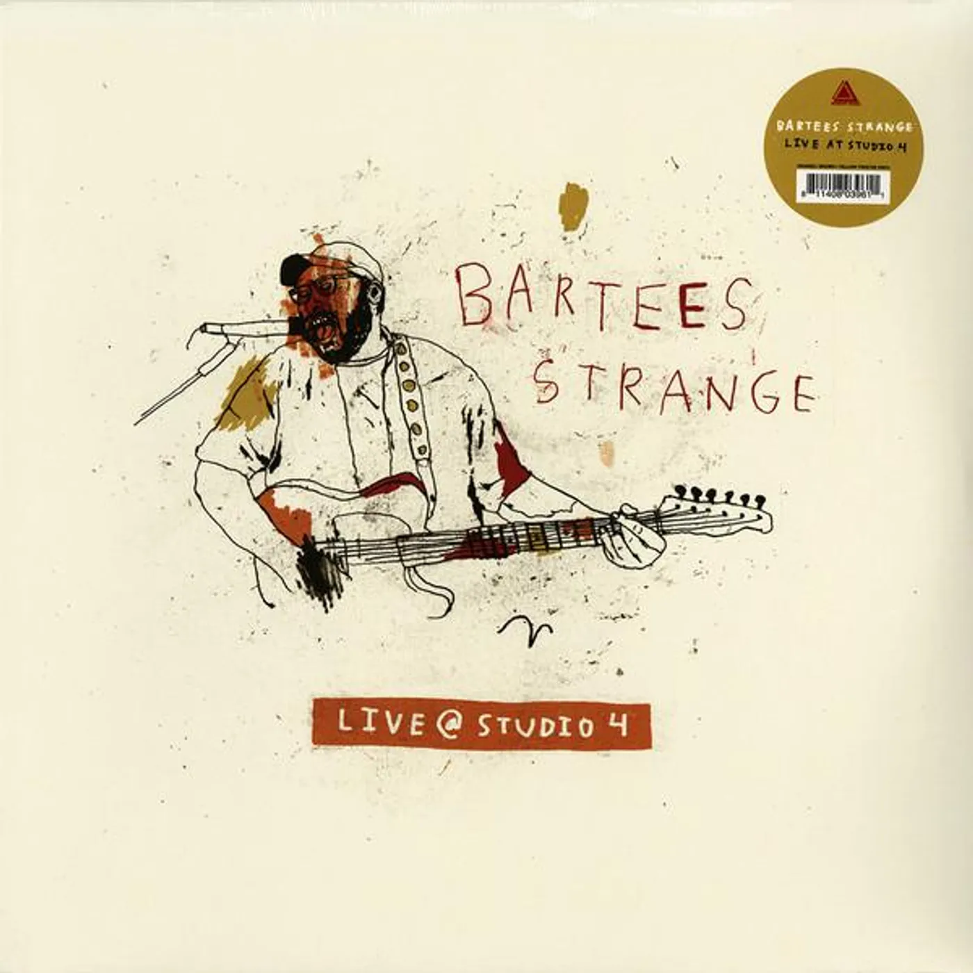 Bartees Strange LIVE AT STUDIO 4 (ORANGE BROWN & YELLOW TWISTER VINYL) Vinyl Record