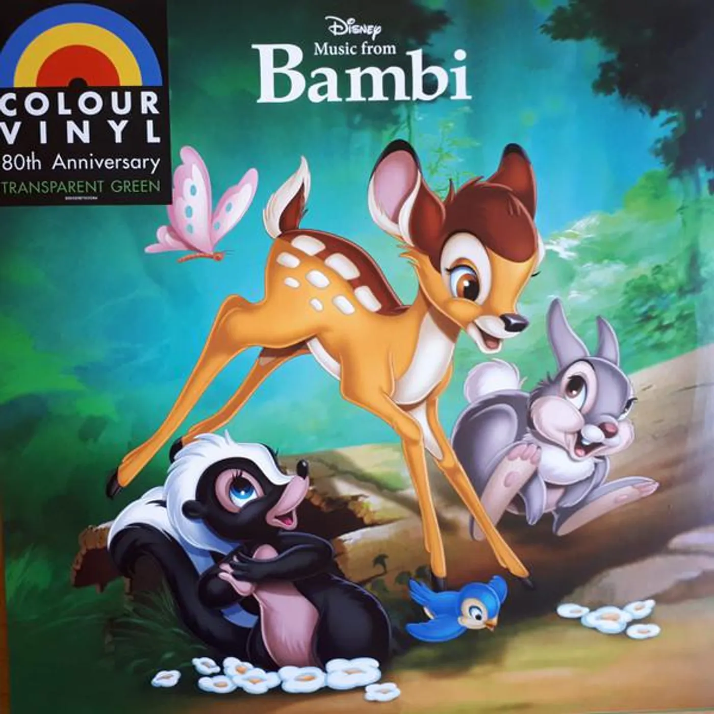 Various Artists  Music From Bambi: 80Th Anniversary Original Soundtrack (Green Vinyl) Vinyl Record