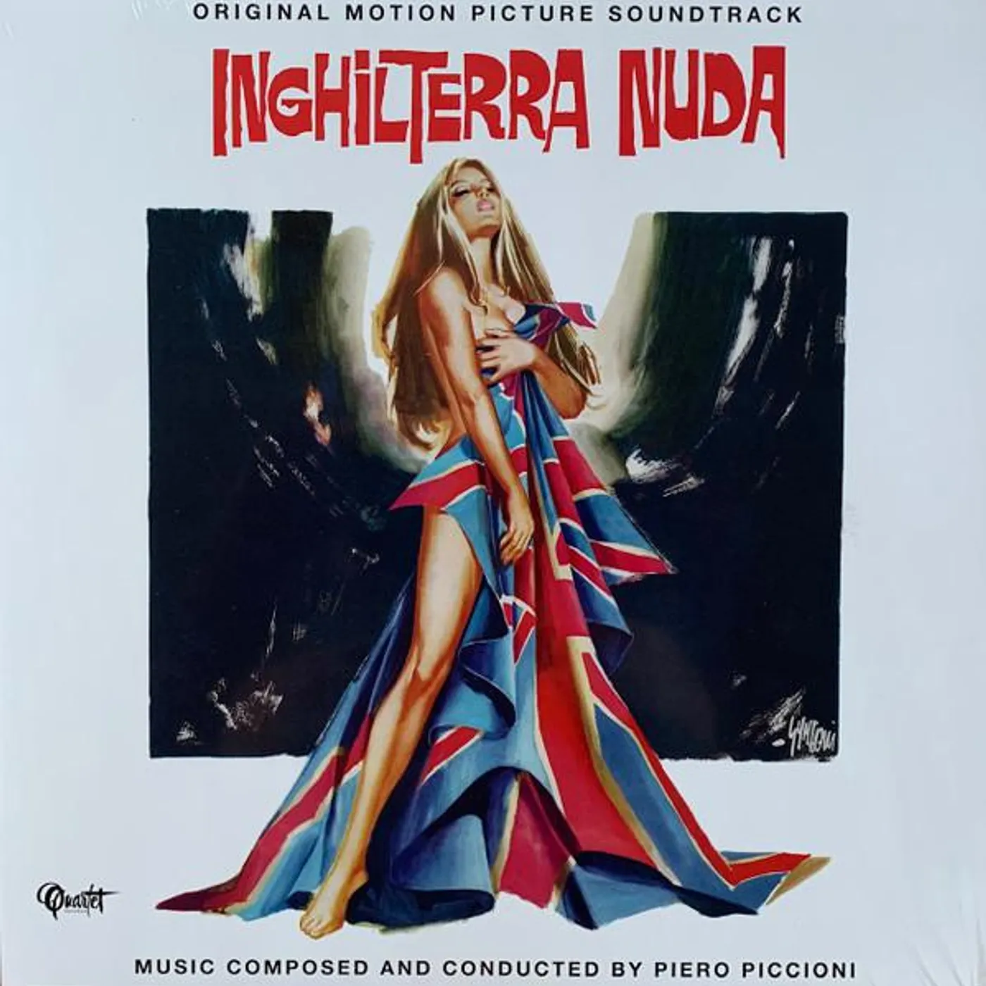 Piero Piccioni INGHILTERRA NUDA / Original Soundtrack Vinyl Record