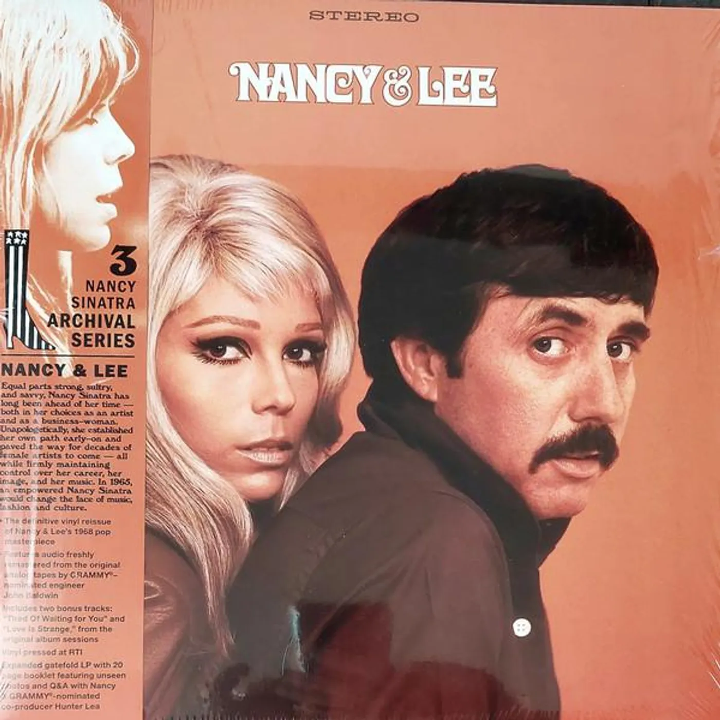 Nancy Sinatra And Lee Hazlewood NANCY & LEE Vinyl Record
