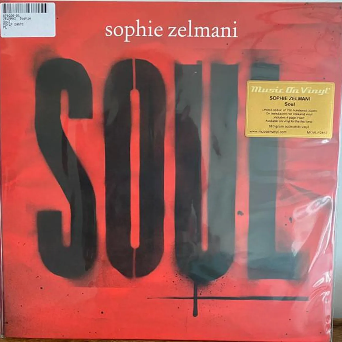 Sophie Zelmani Soul Vinyl Record