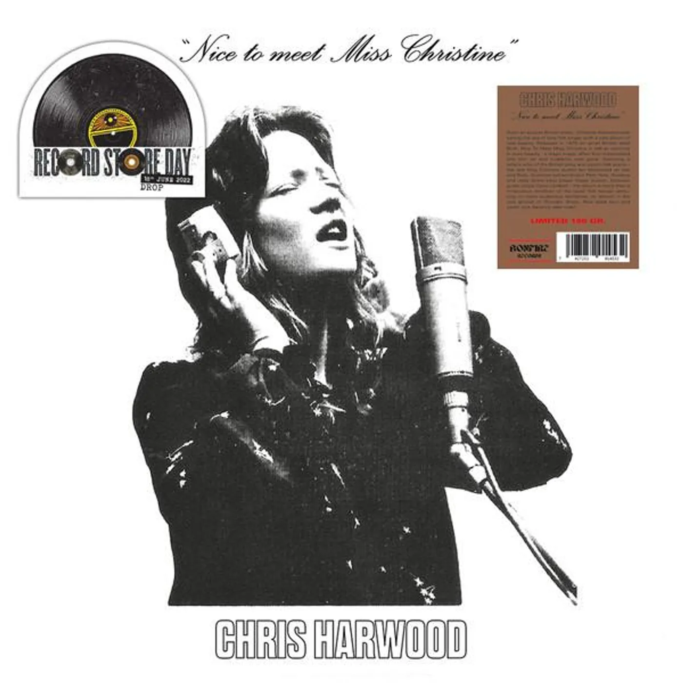 Chris Harwood Nice To Meet Miss Christine Vinyl Record