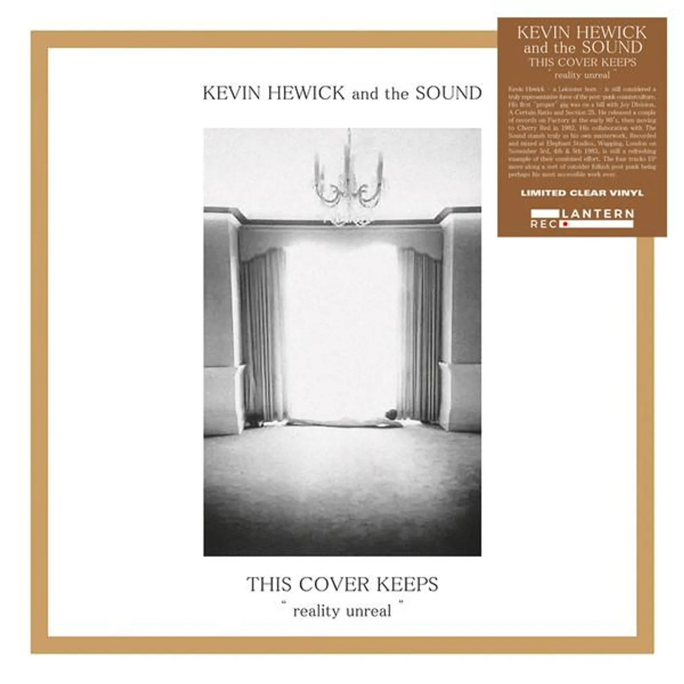 Kevin Hewick & The Sound This Cover Keeps Reality Unreal Vinyl Record