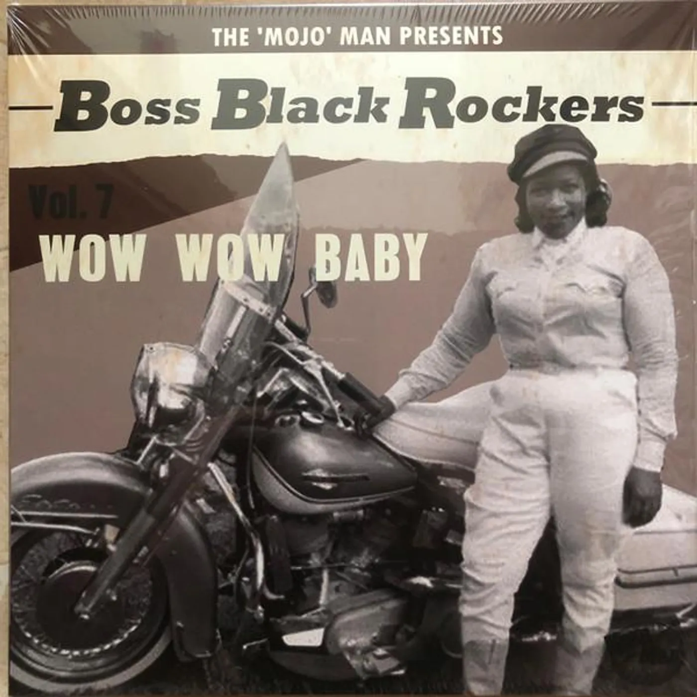 Various Artists  BOSS BLACK ROCKERS VOL 7 WOW WOW BABY (LIMITED EDITION) Vinyl Record