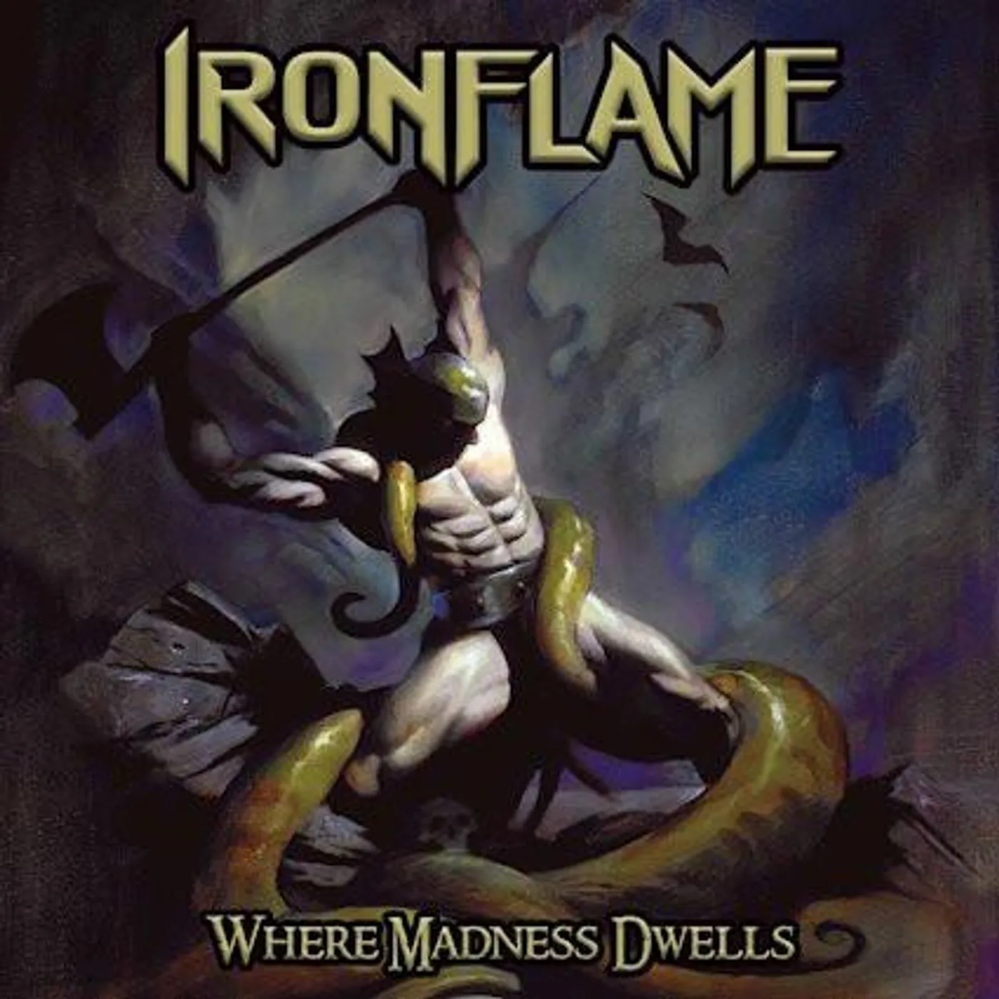 IRONFLAME WHERE MADNESS DWELLS CD
