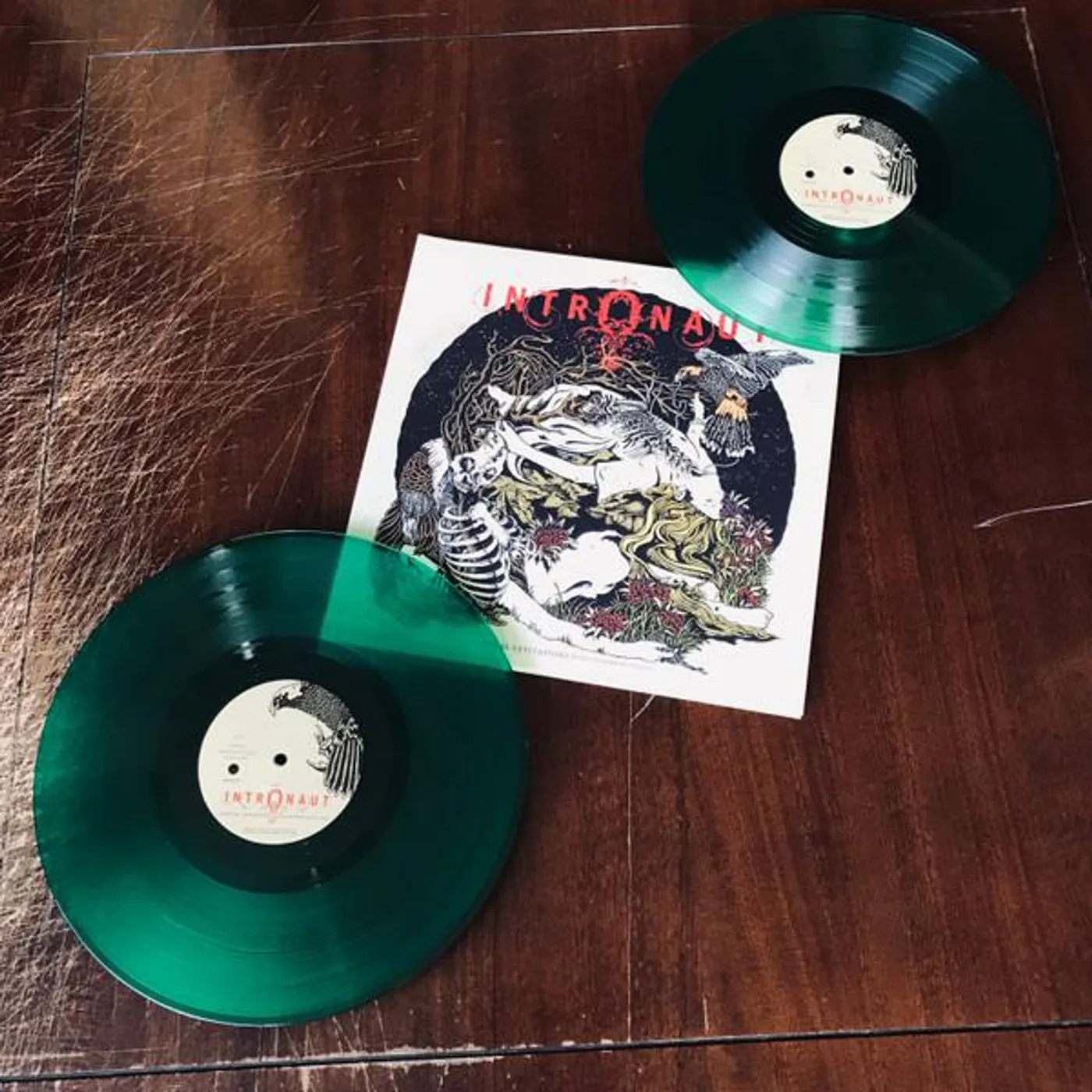 Intronaut HABITUAL LEVITATIONS (INSTILLING WORDS WITH TONES) (GREEN VINYL) Vinyl Record