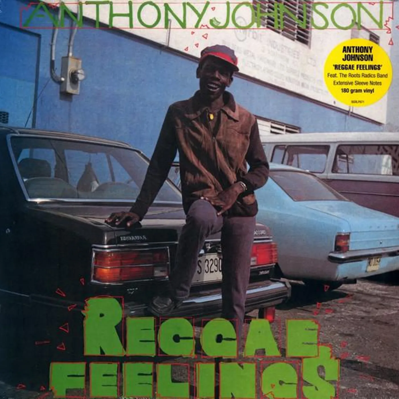 Anthony Johnson REGGAE FEELINGS Vinyl Record