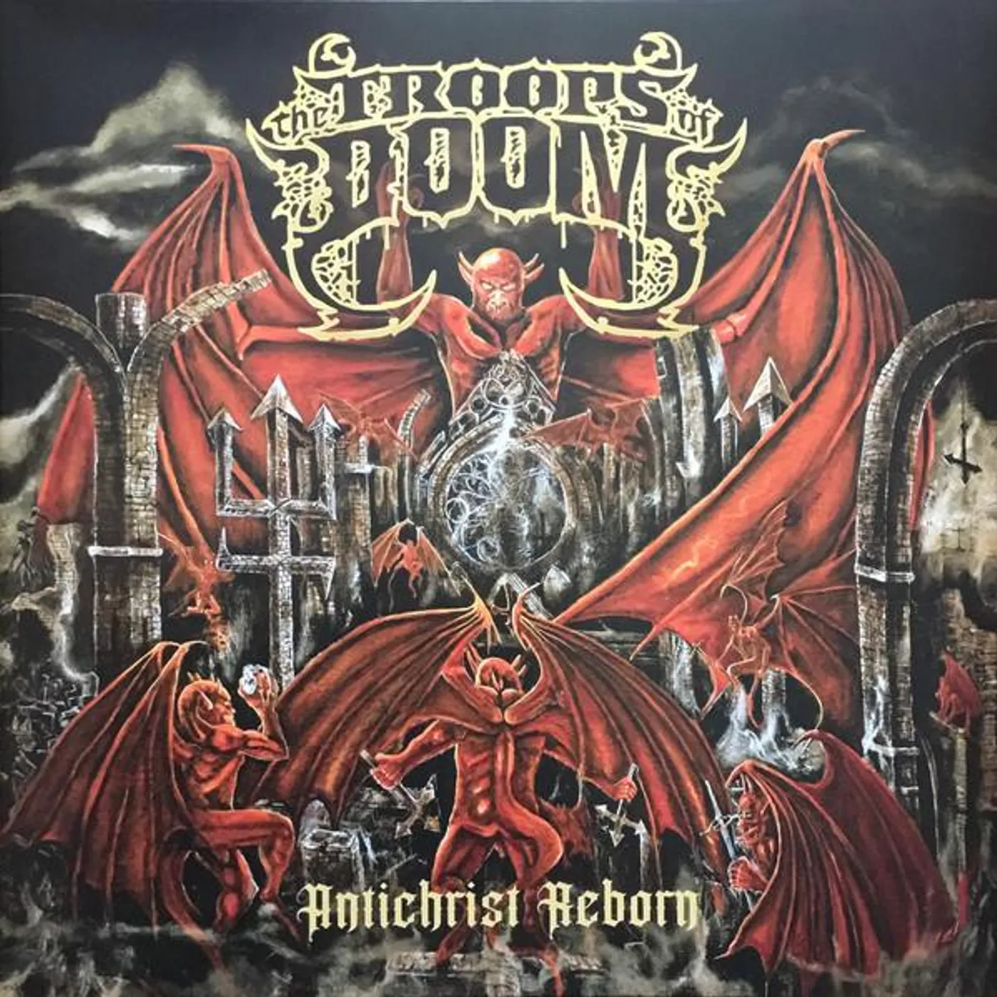 The Troops of Doom Antichrist Reborn Vinyl Record