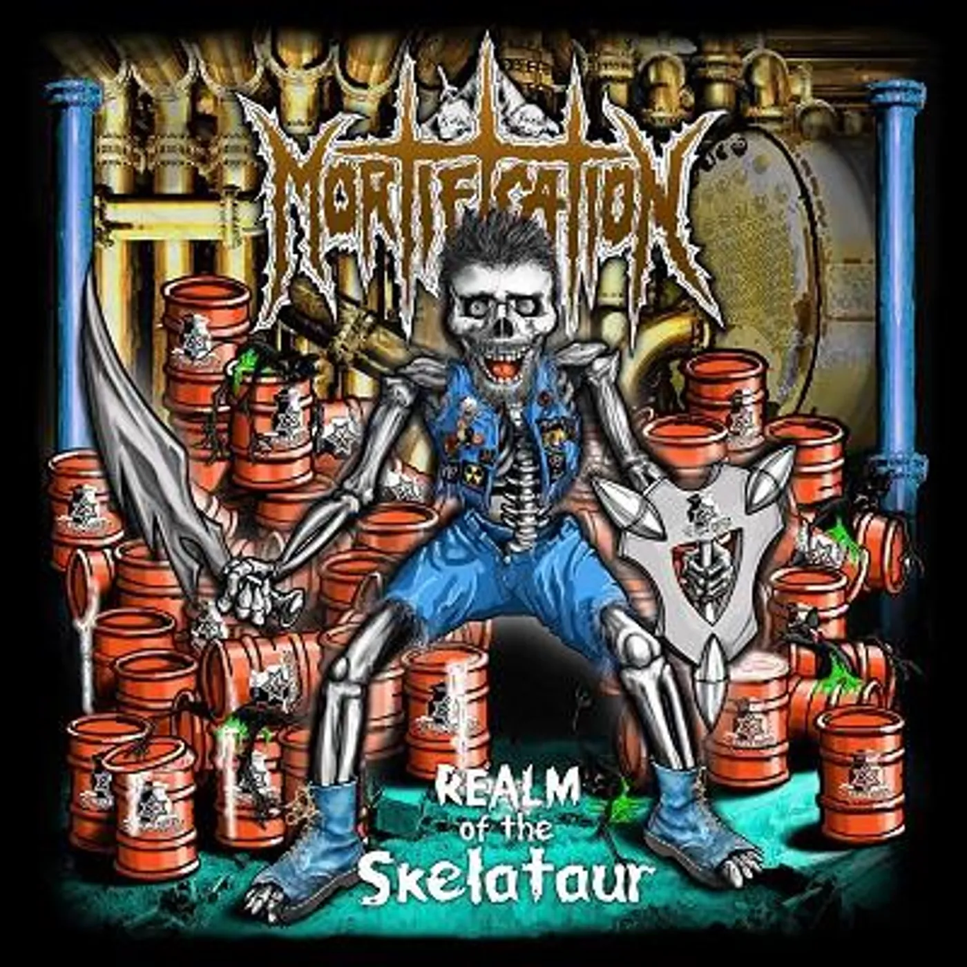 Mortification REALM OF THE SKELATAUR / LIVE 2015 CD