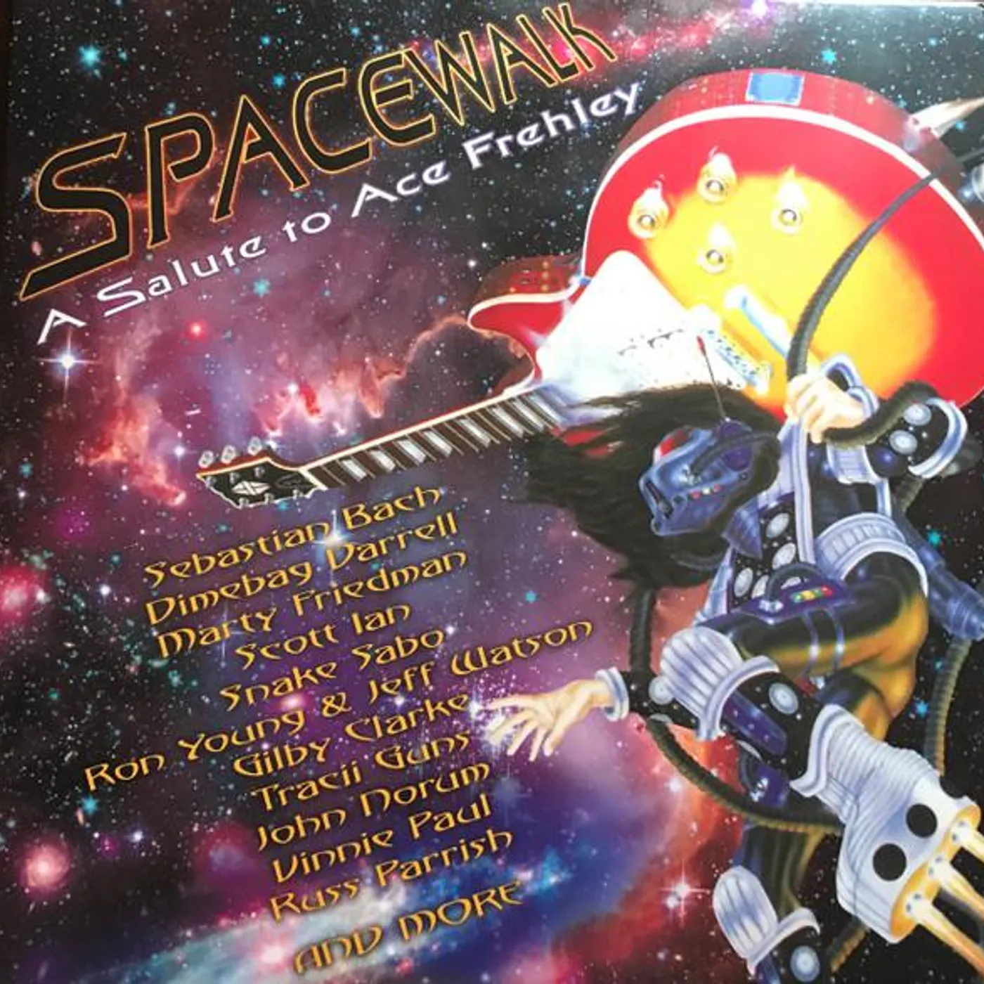 Various Artists  SPACEWALK: TRIBUTE TO ACE FREHLEY (PURPLE VINYL) Vinyl Record
