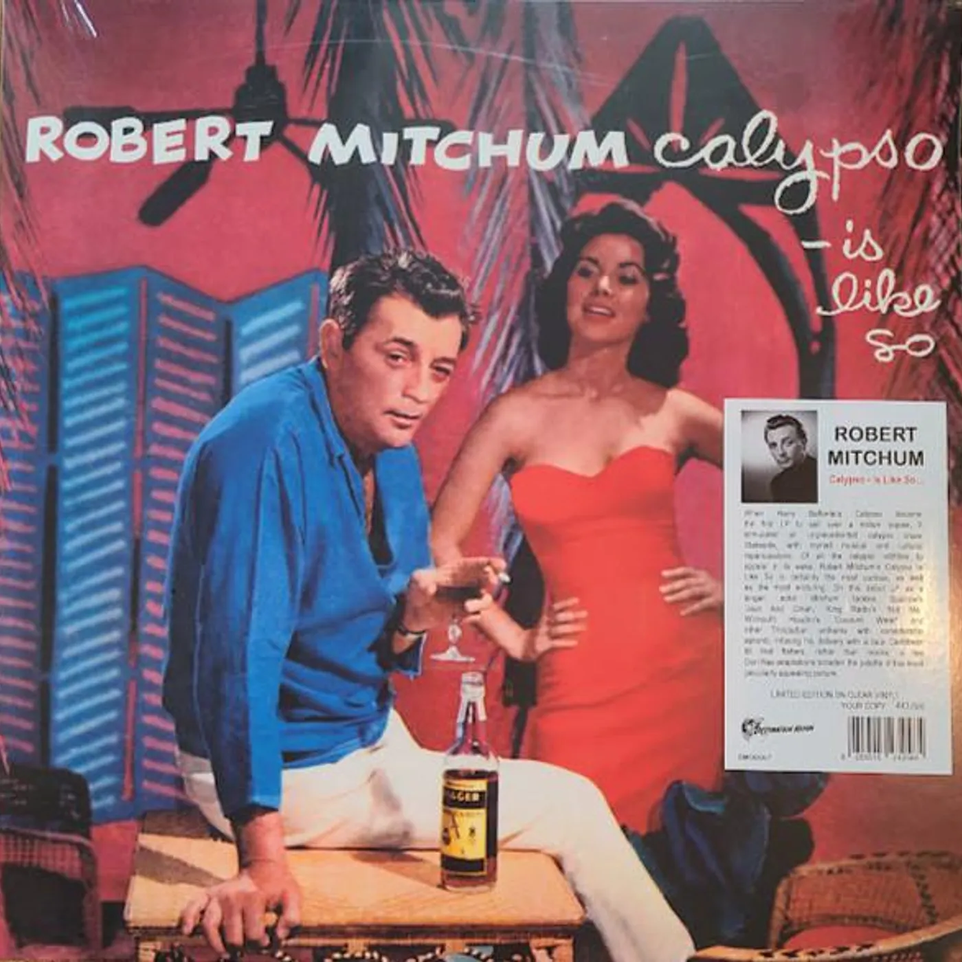 Robert Mitchum CALYPSO IS LIKE SO Vinyl Record