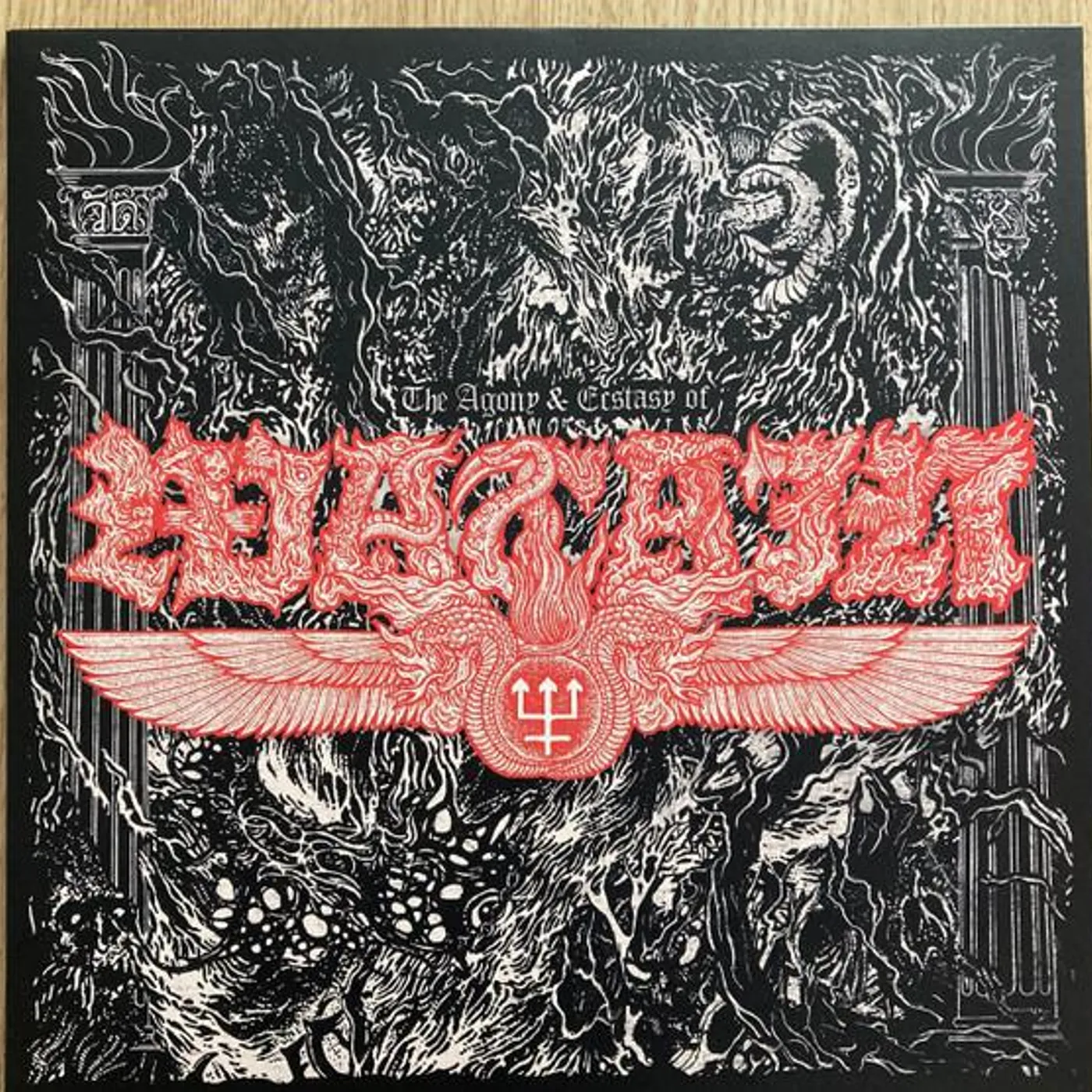 AGONY & ECSTASY OF WATAIN (GREEN MARBLE VINYL) Vinyl Record