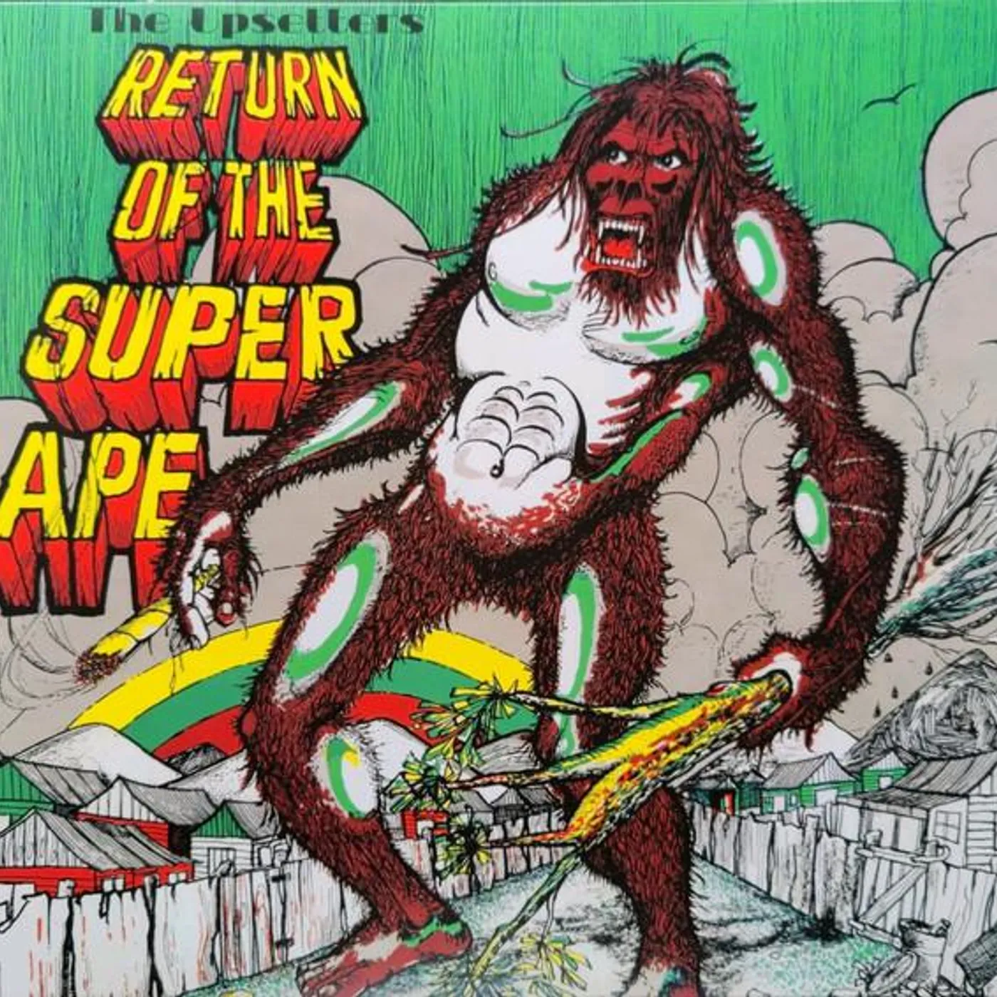 The Upsetters RETURN OF THE SUPER APE (LIMITED/ORANGE VINYL/180G/1978 GREEN COVER/NUMBERED/IMPORT) Vinyl Record