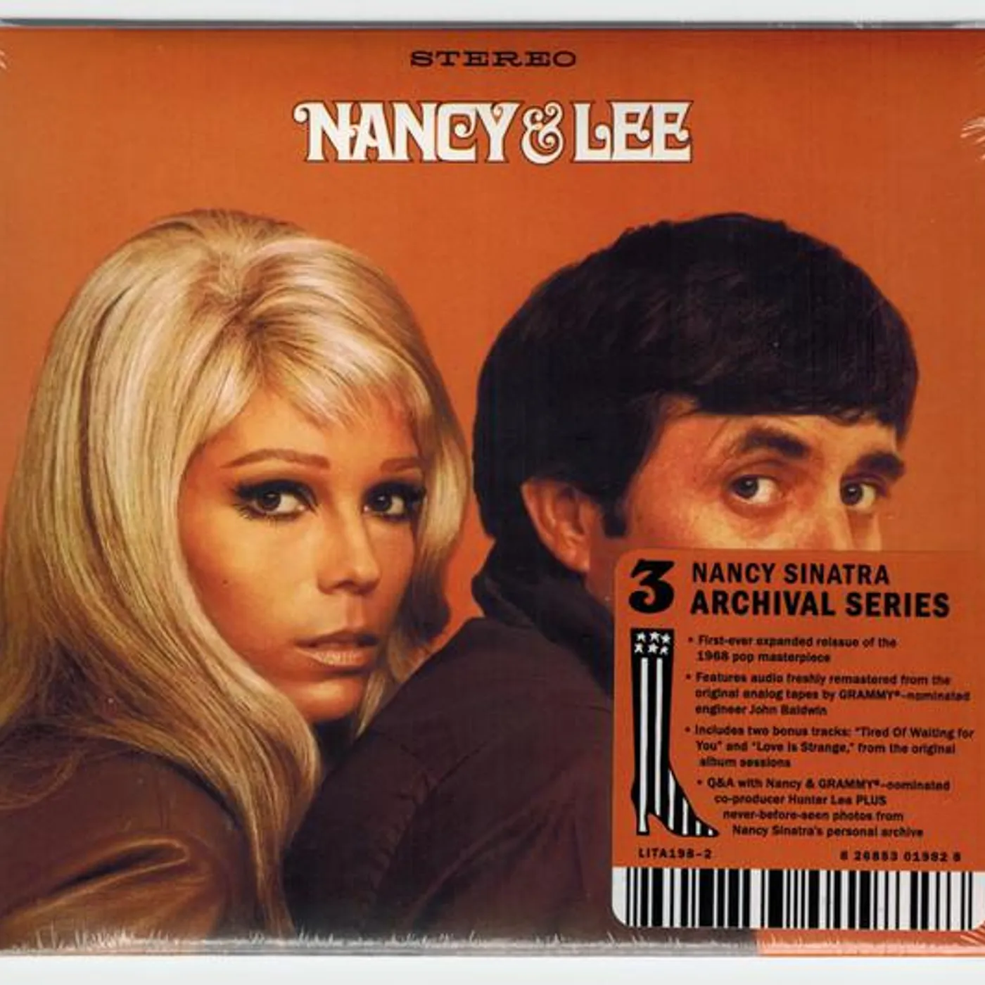 Nancy Sinatra And Lee Hazlewood NANCY & LEE CD