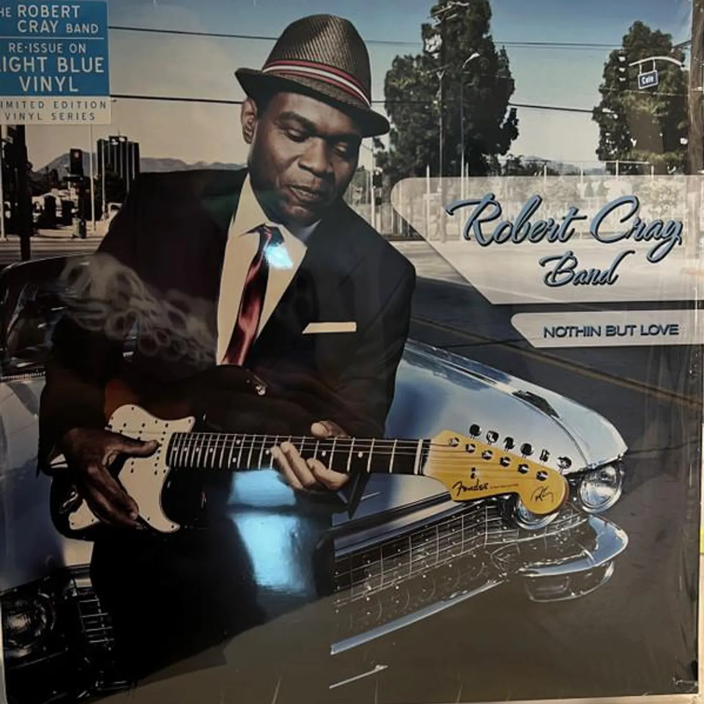 The Robert Cray Band NOTHIN BUT LOVE (BLUE VINYL) Vinyl Record