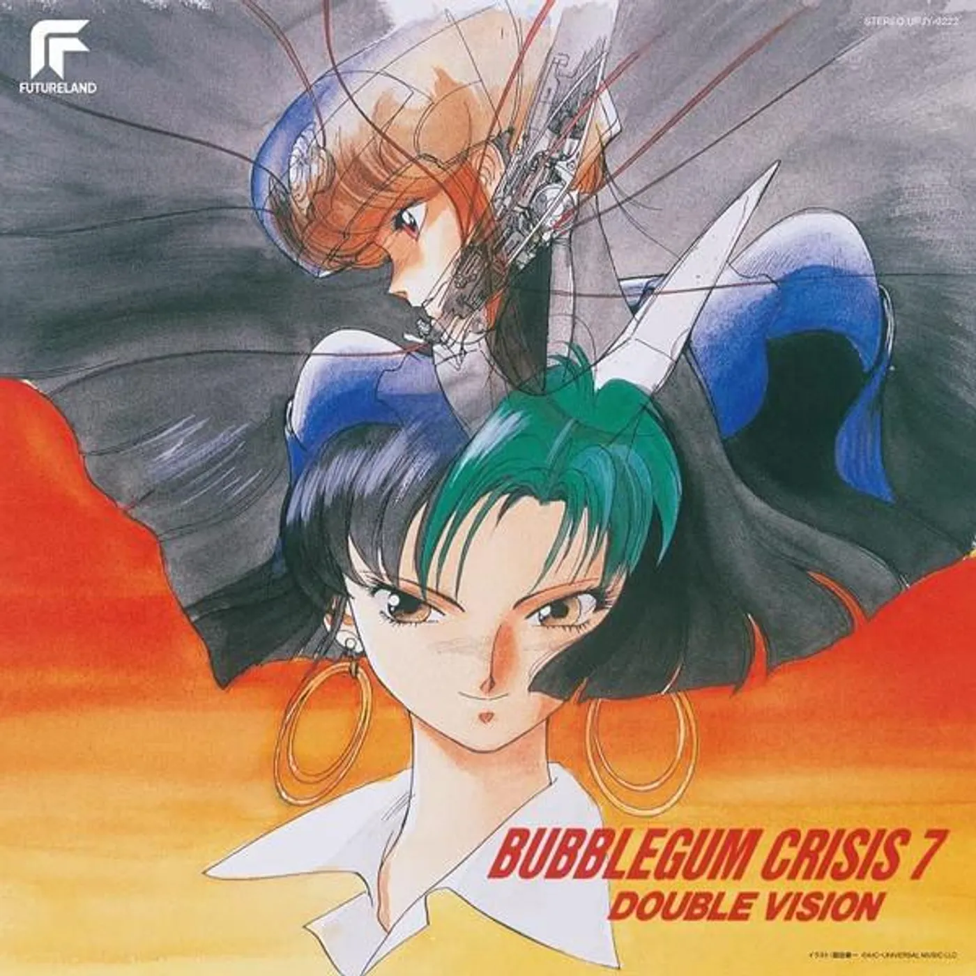 Various Artists  BUBBLEGUM CRISIS 7: DOUBLE VISION Original Soundtrack (REMASTERED 2022) Vinyl Record
