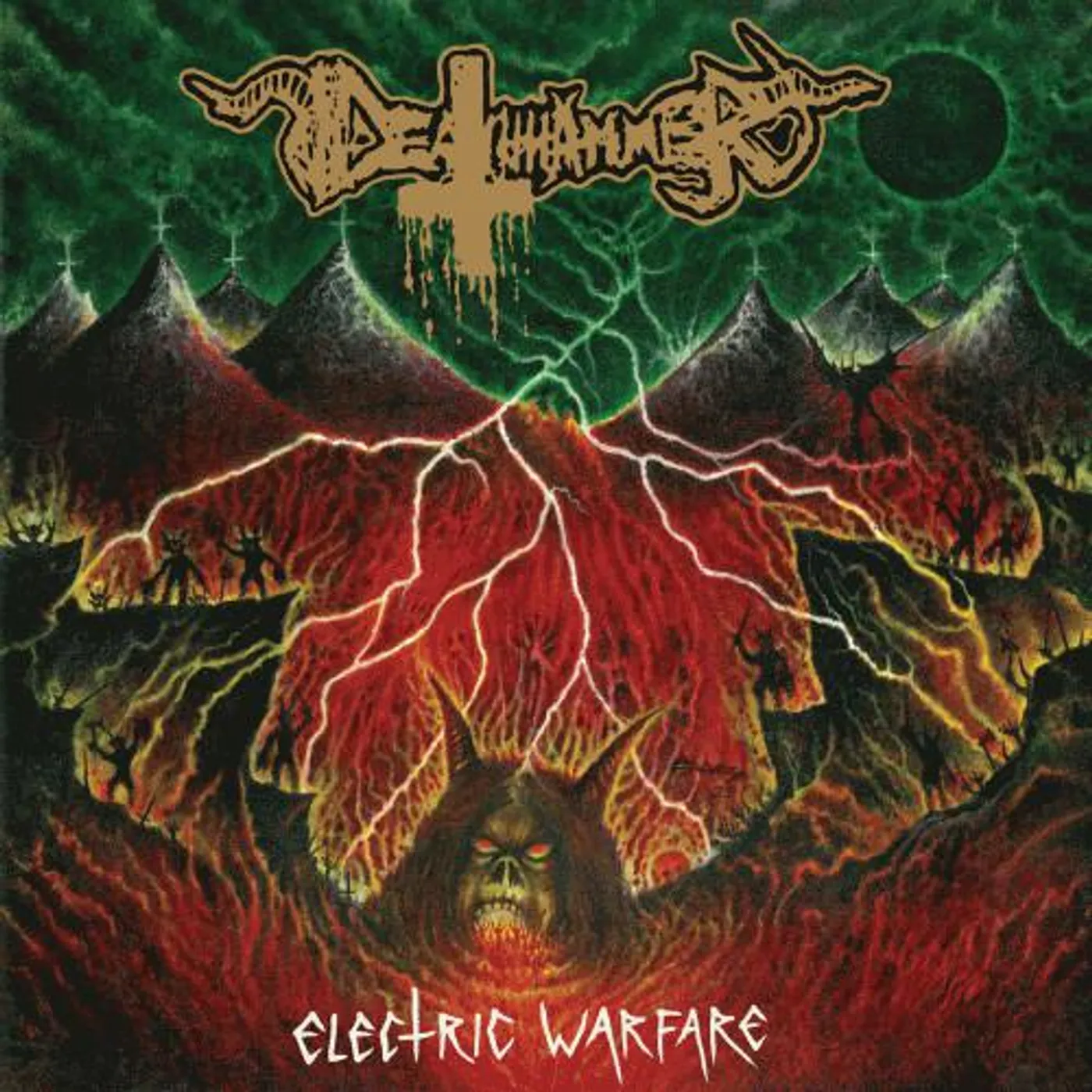 Deathhammer Electric Warfare Vinyl Record