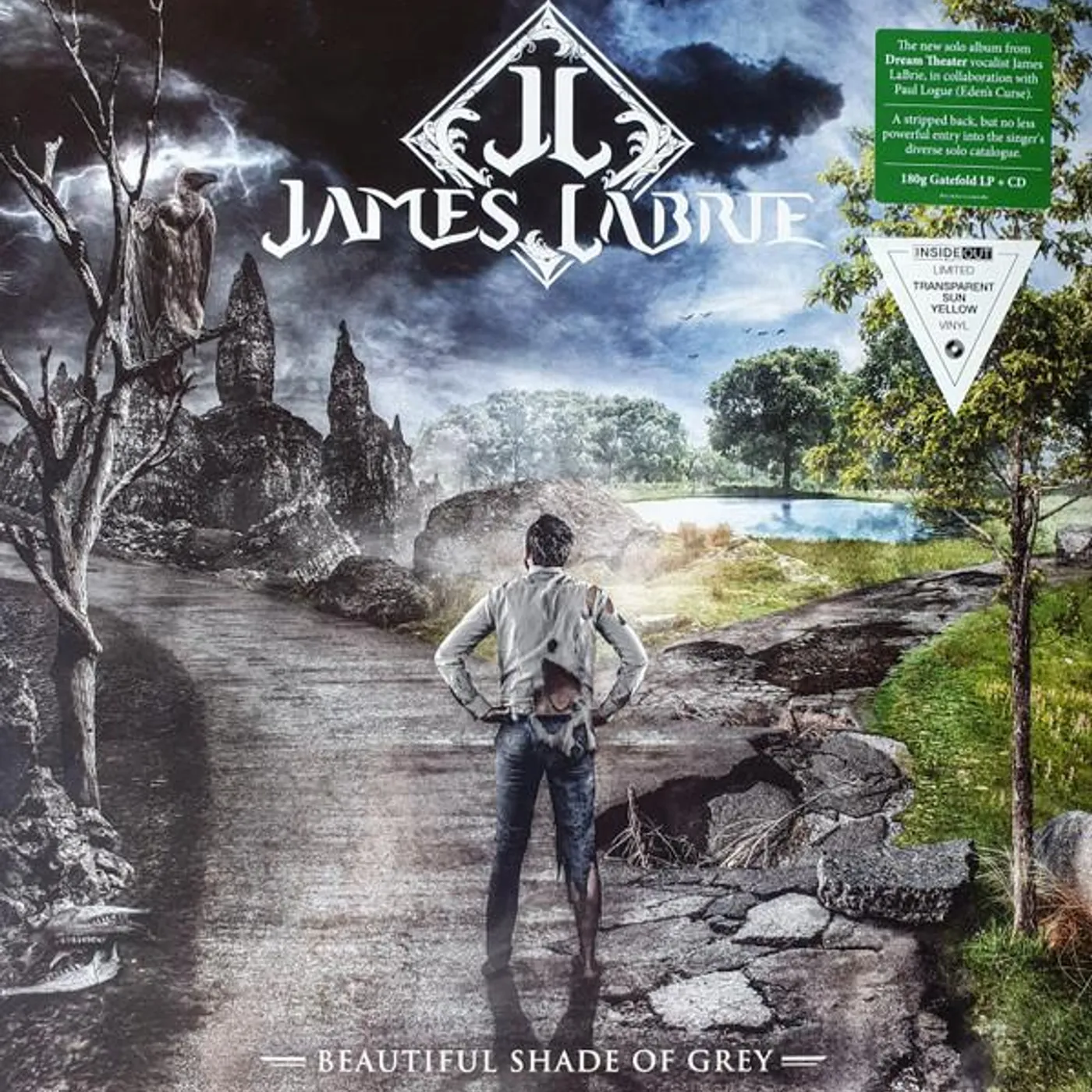 James Labrie BEAUTIFUL SHADE OF GREY (LP/CD) Vinyl Record